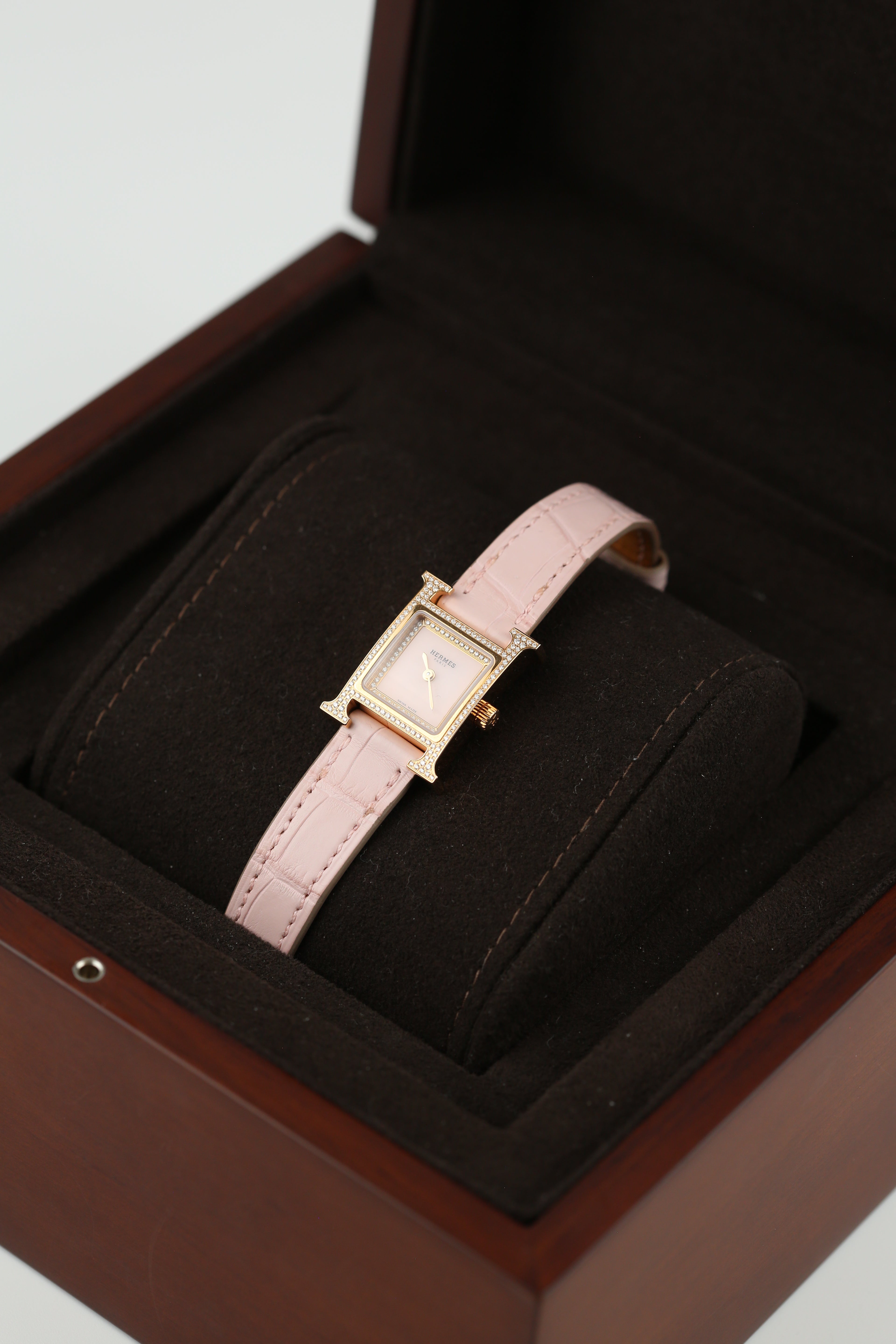 Hermes H Diamond Watch Limited Edition 21mm
