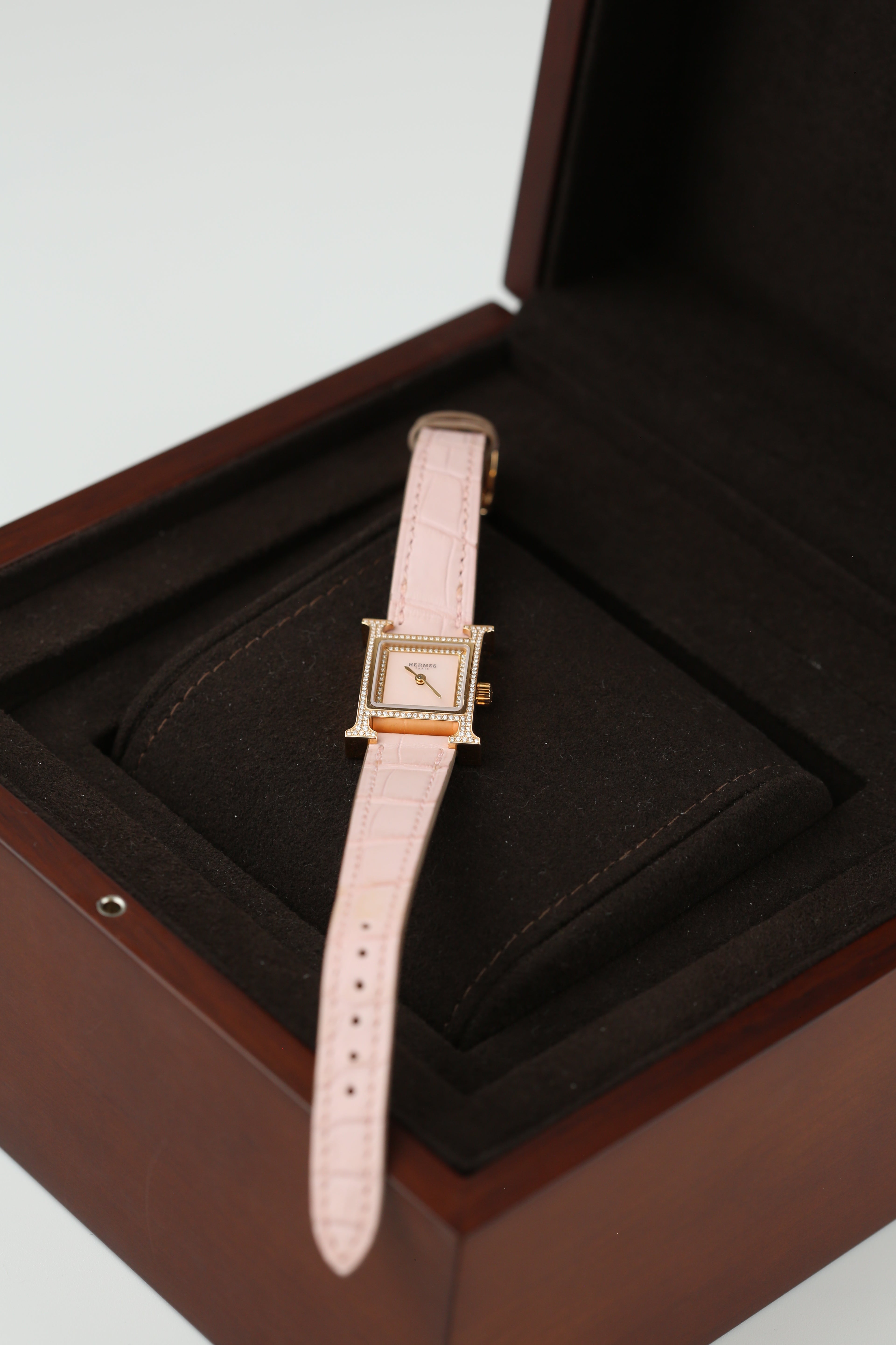 Hermes H Diamond Watch Limited Edition 21mm