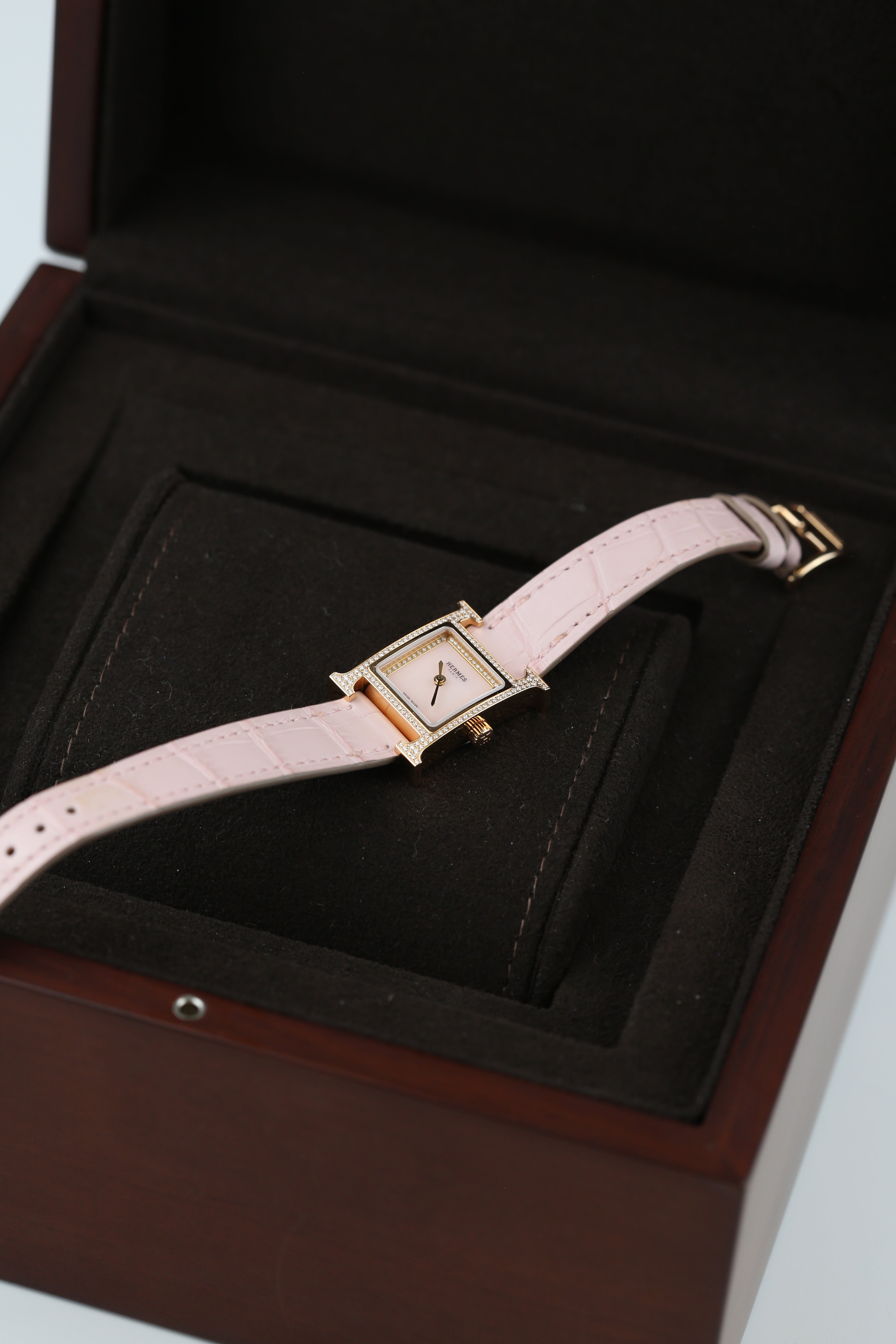 Hermes H Diamond Watch Limited Edition 21mm