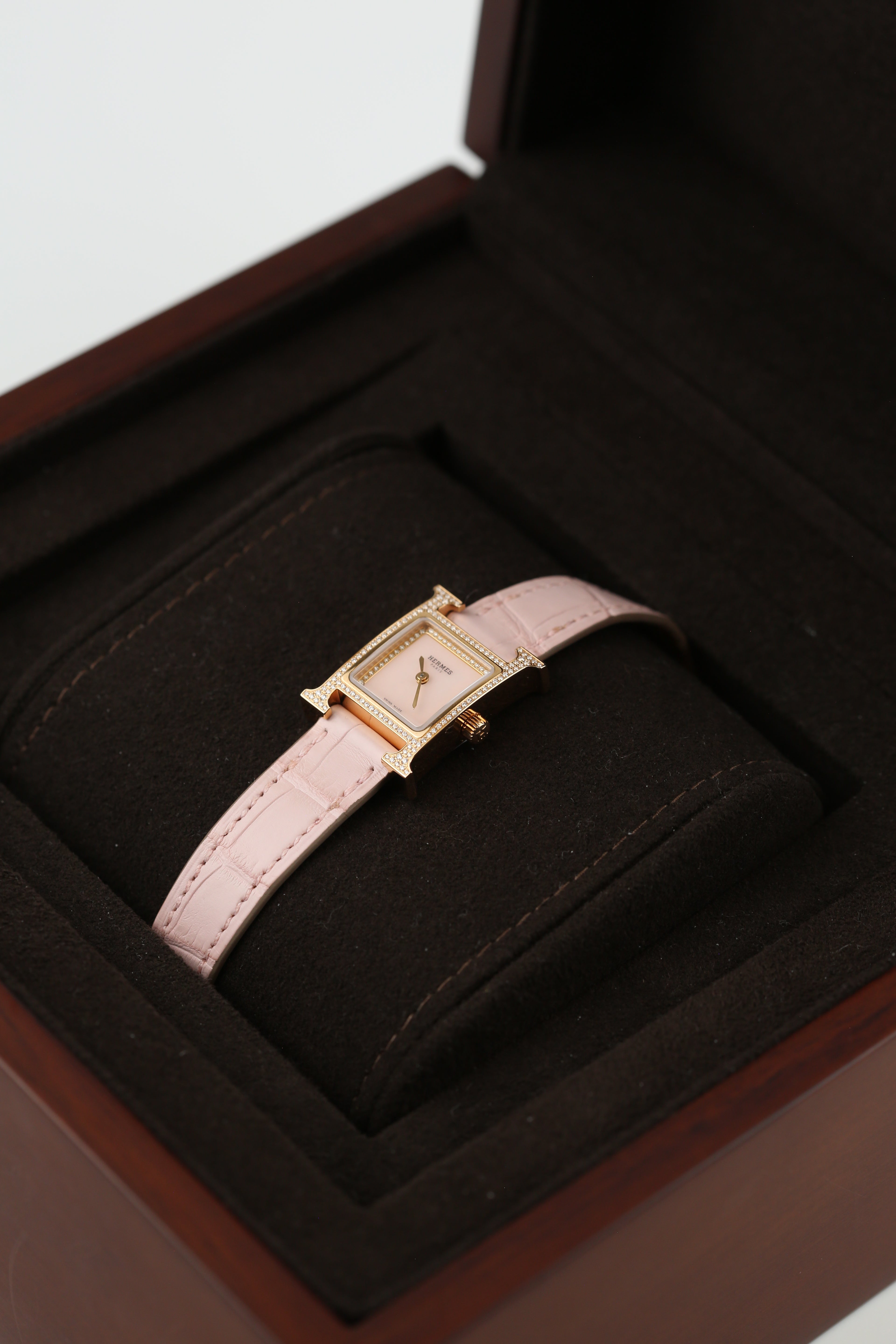 Hermes H Diamond Watch Limited Edition 21mm