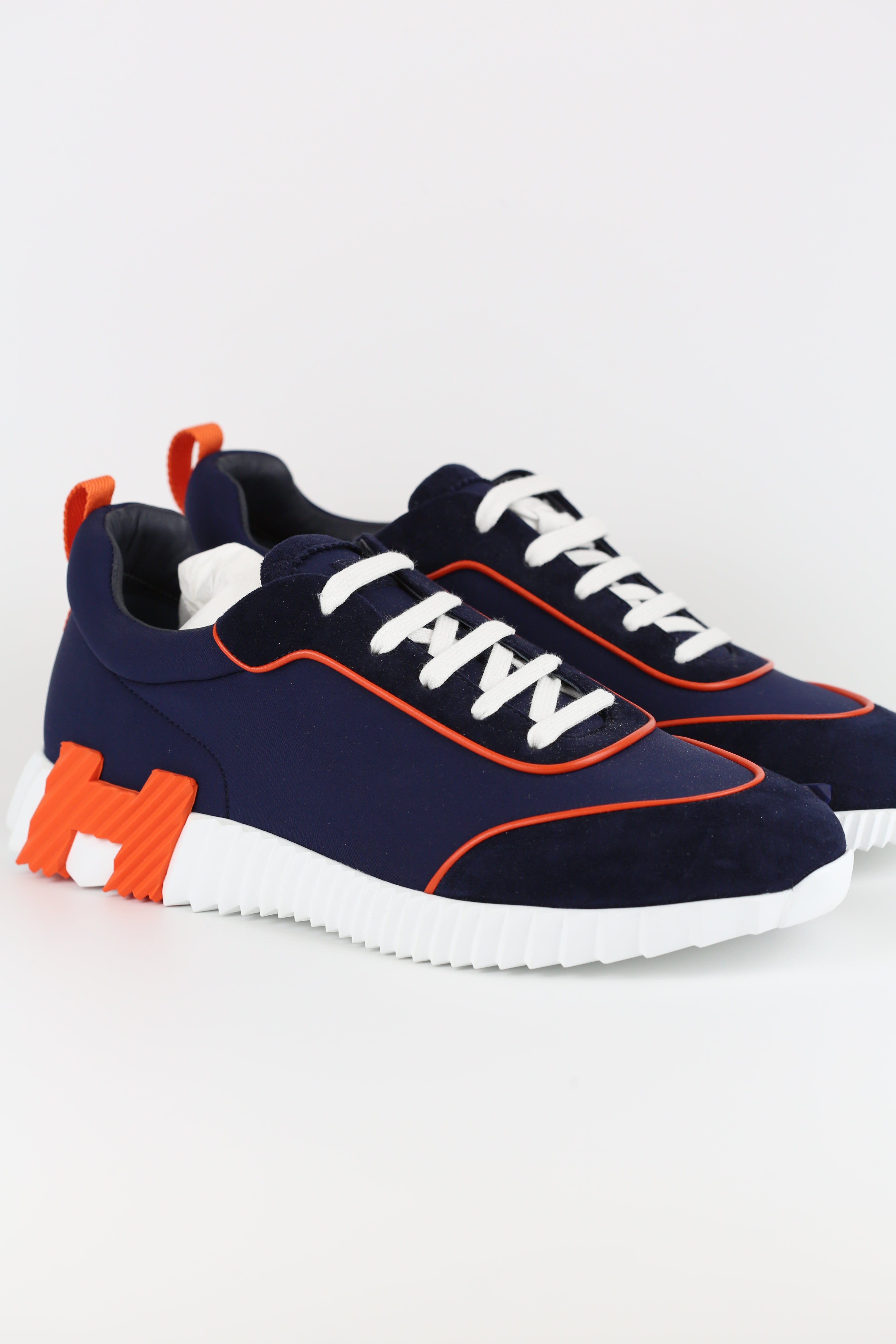 Hermes Men's Sneakers Navy size 43