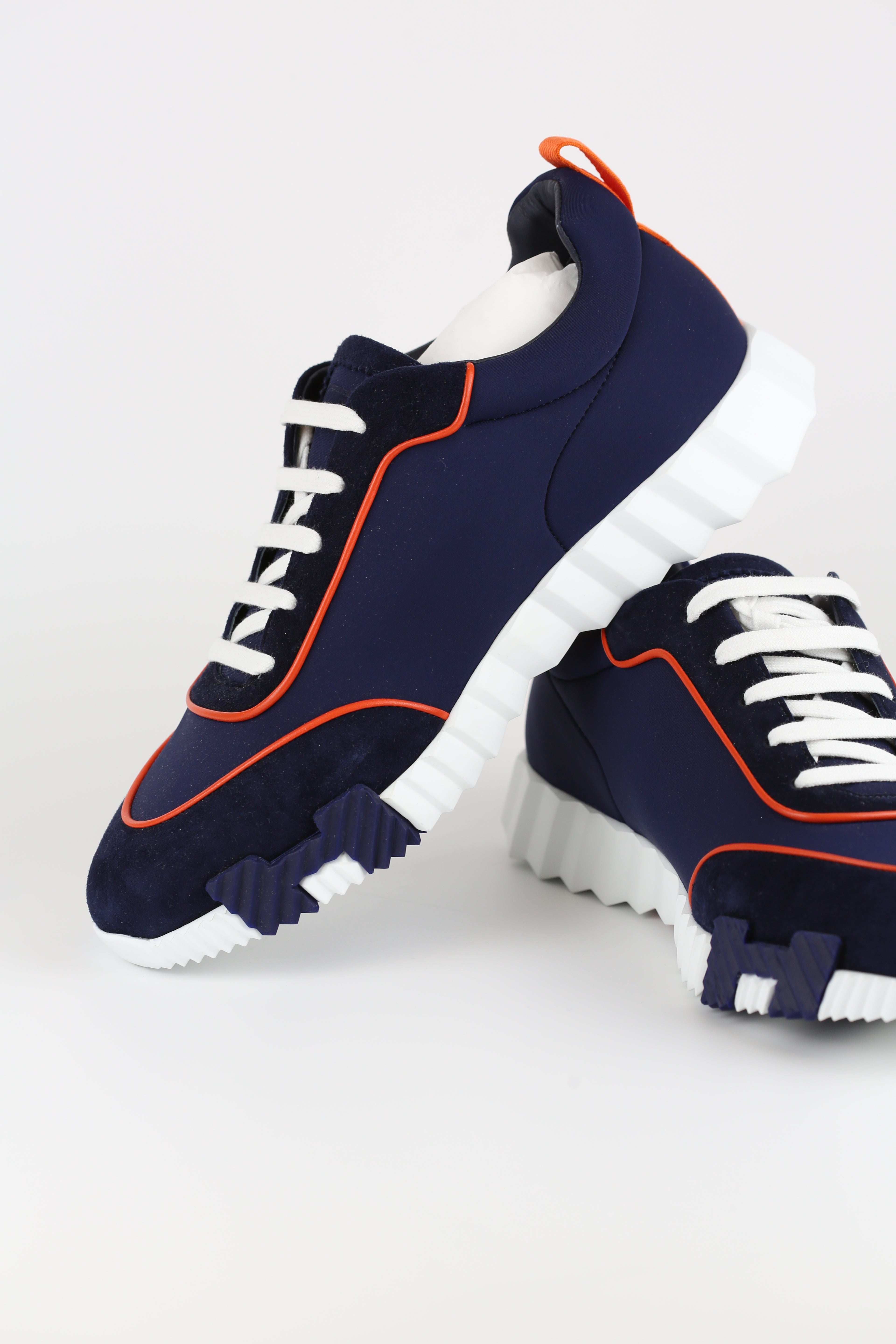 Hermes Men's Sneakers Navy size 43