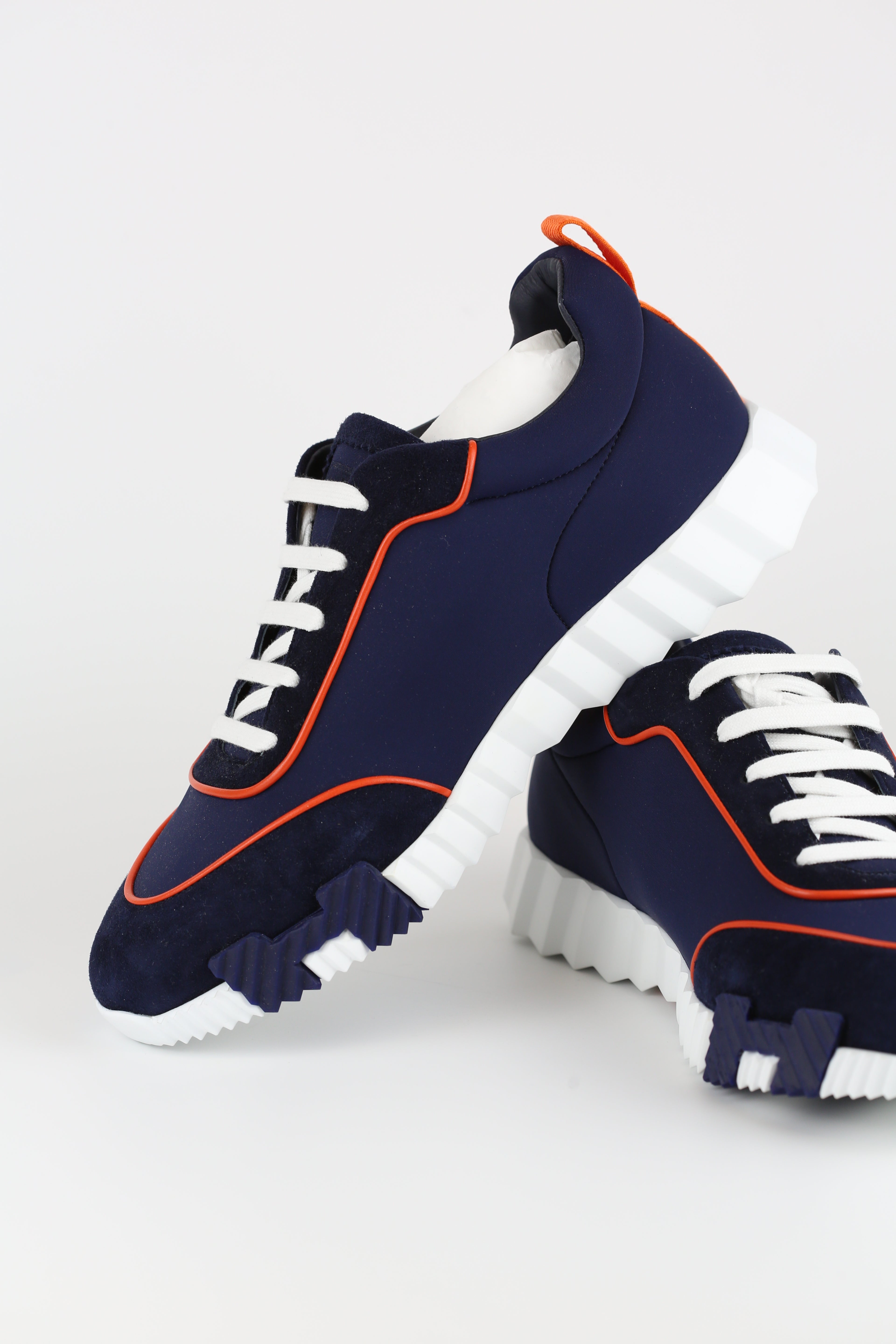Hermes Men's Sneakers Navy size 43
