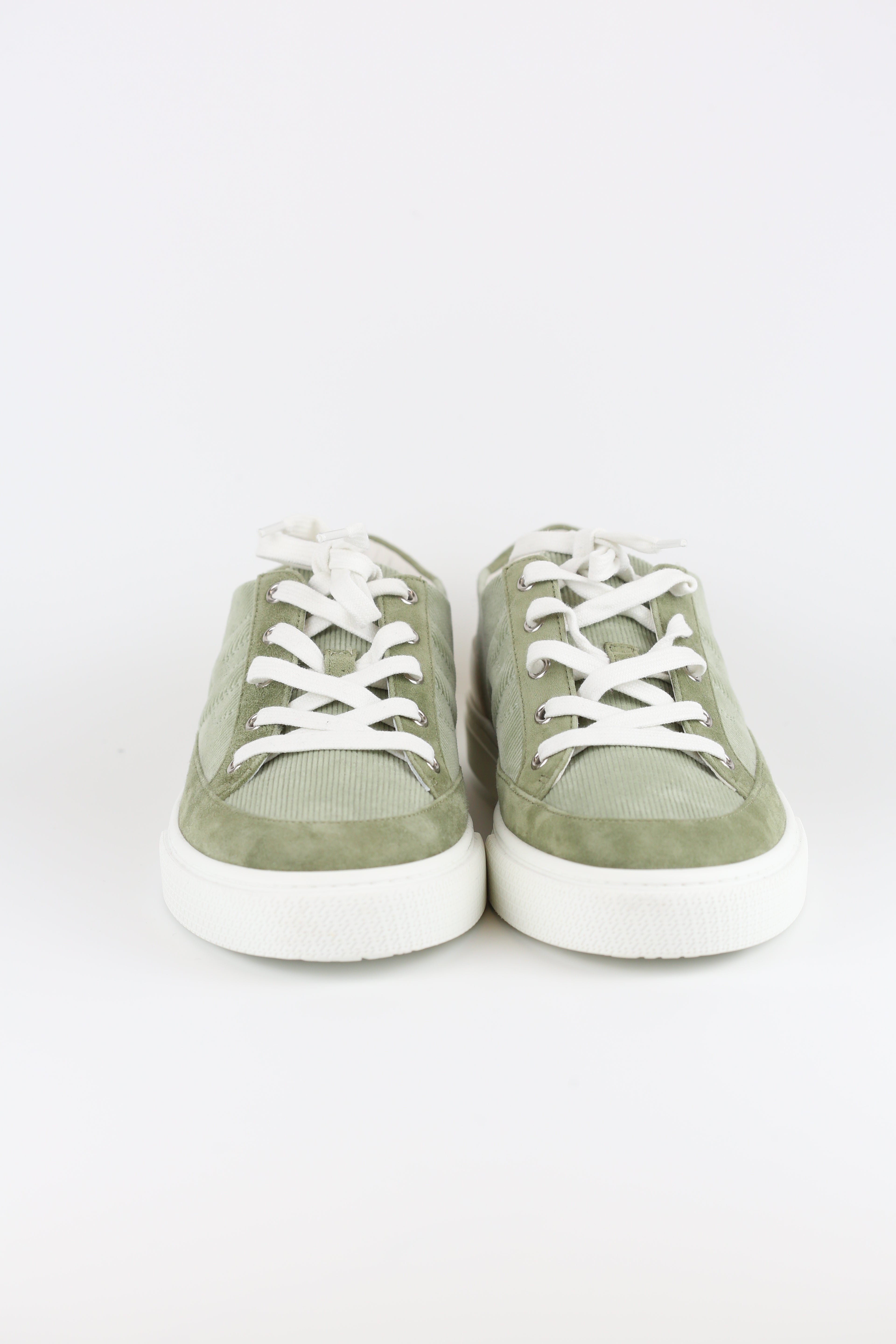 Hermes Men's Sneakers Light Green size