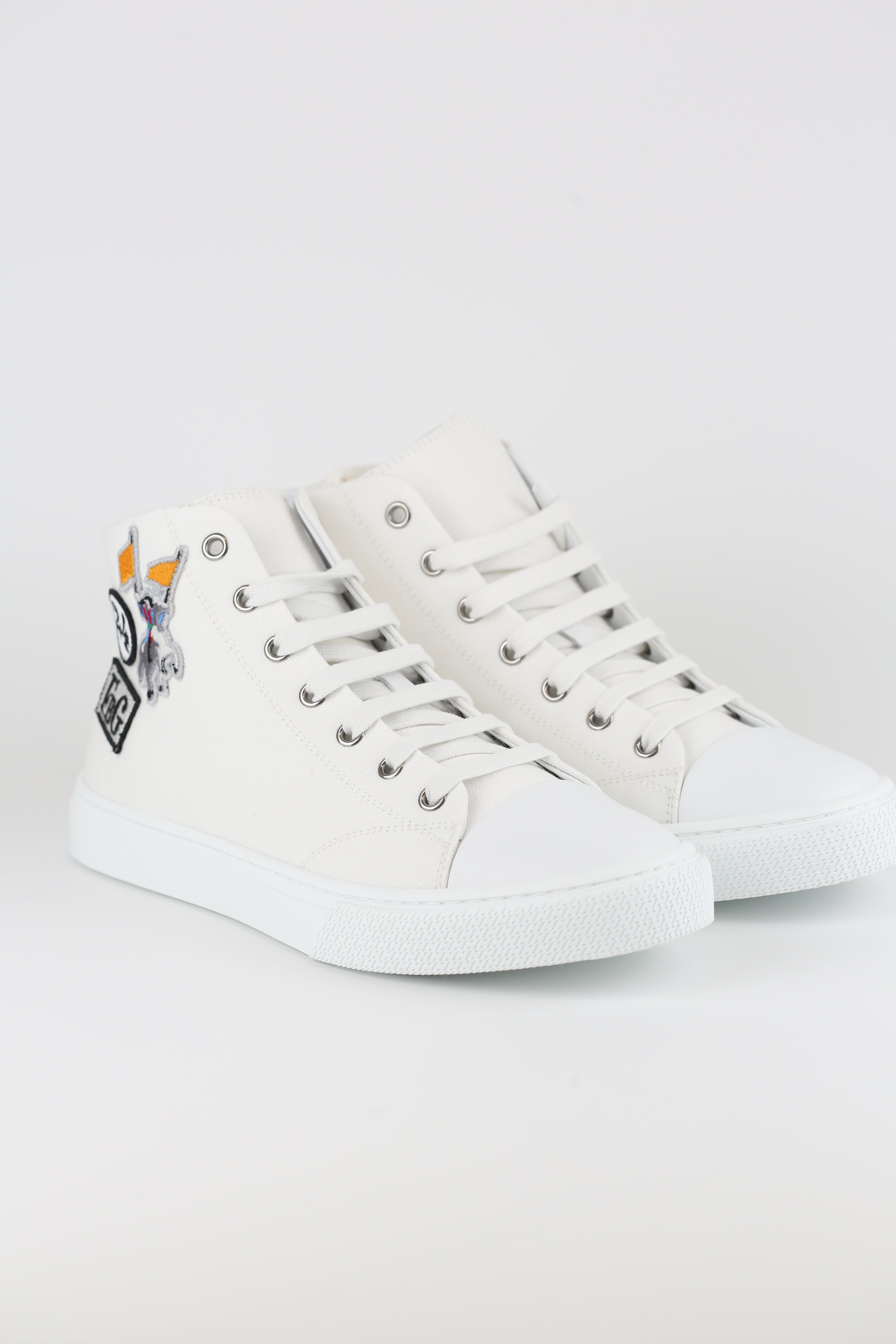 Hermes Women's Canvas shose white Size