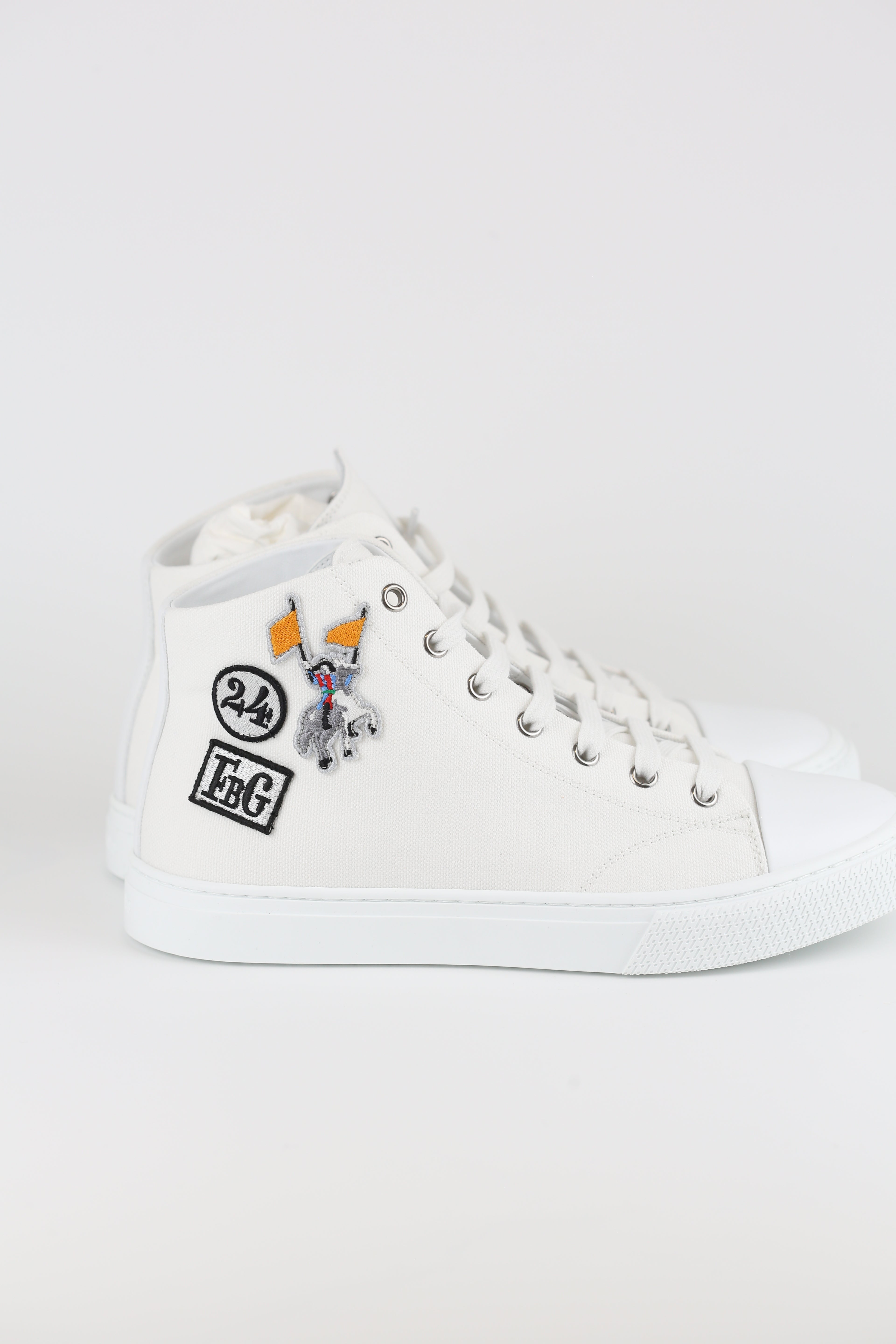 Hermes Women's Canvas shose white Size