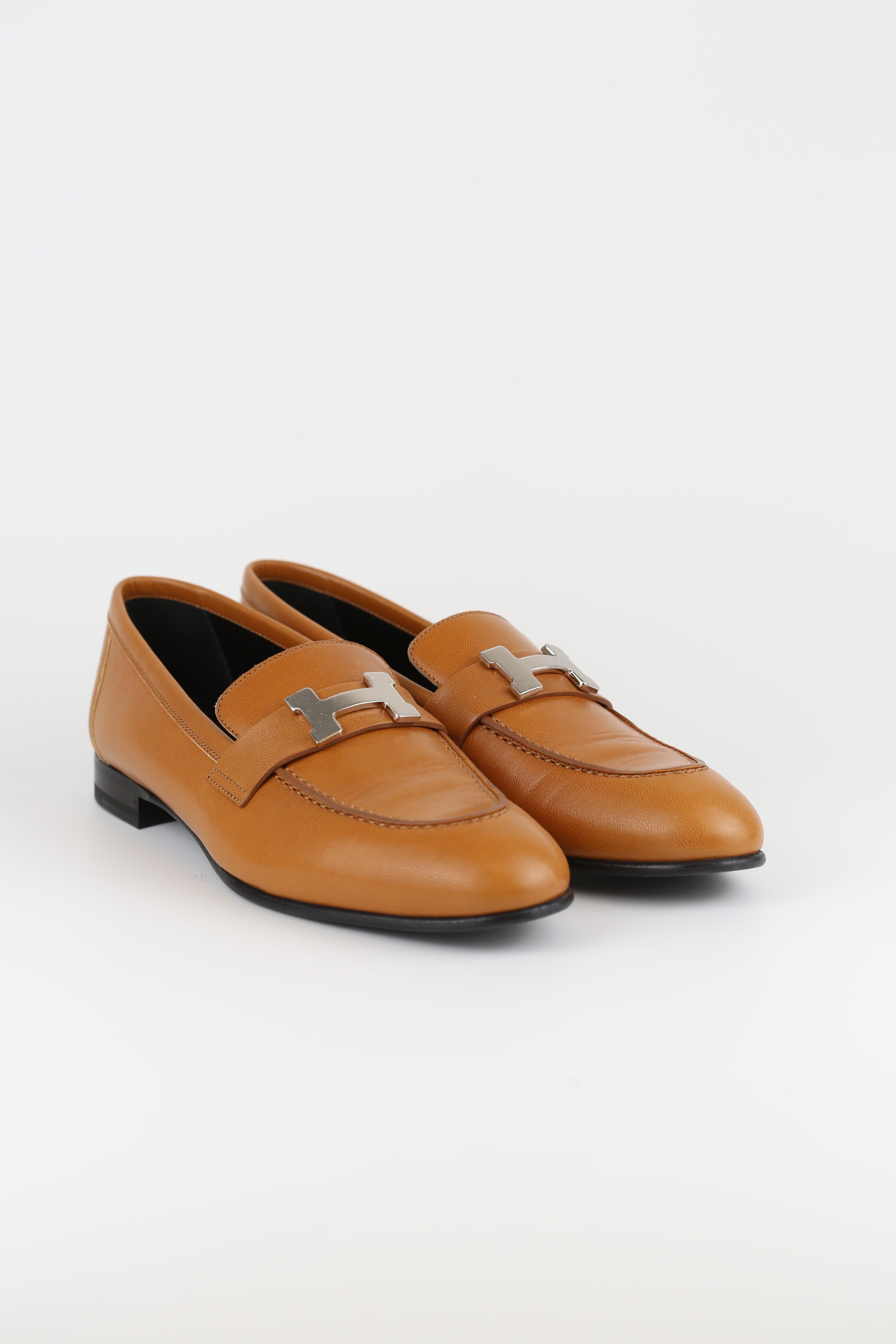 Hermes Women's Loafers Gold size 37