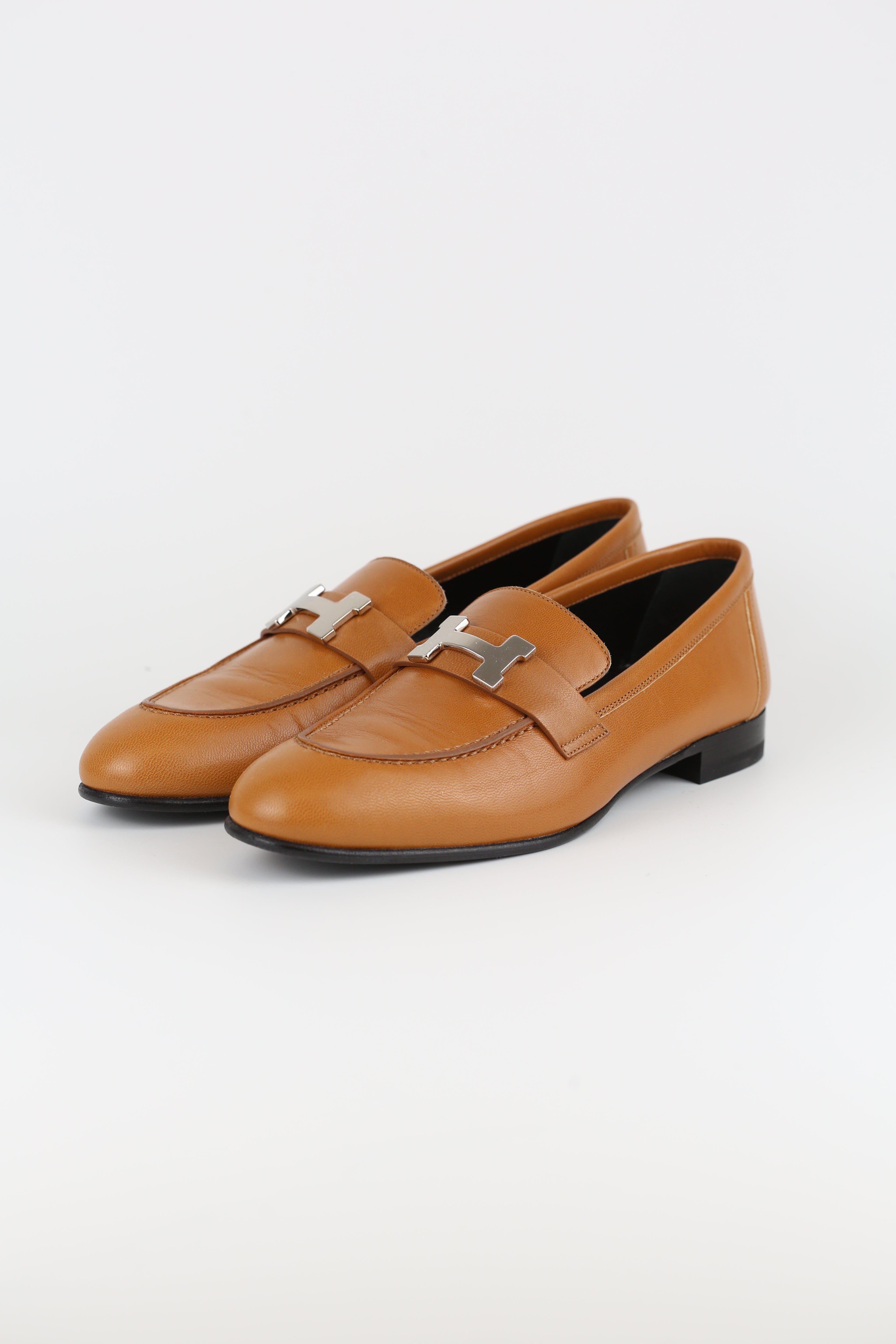 Hermes Women's Loafers Gold size 37
