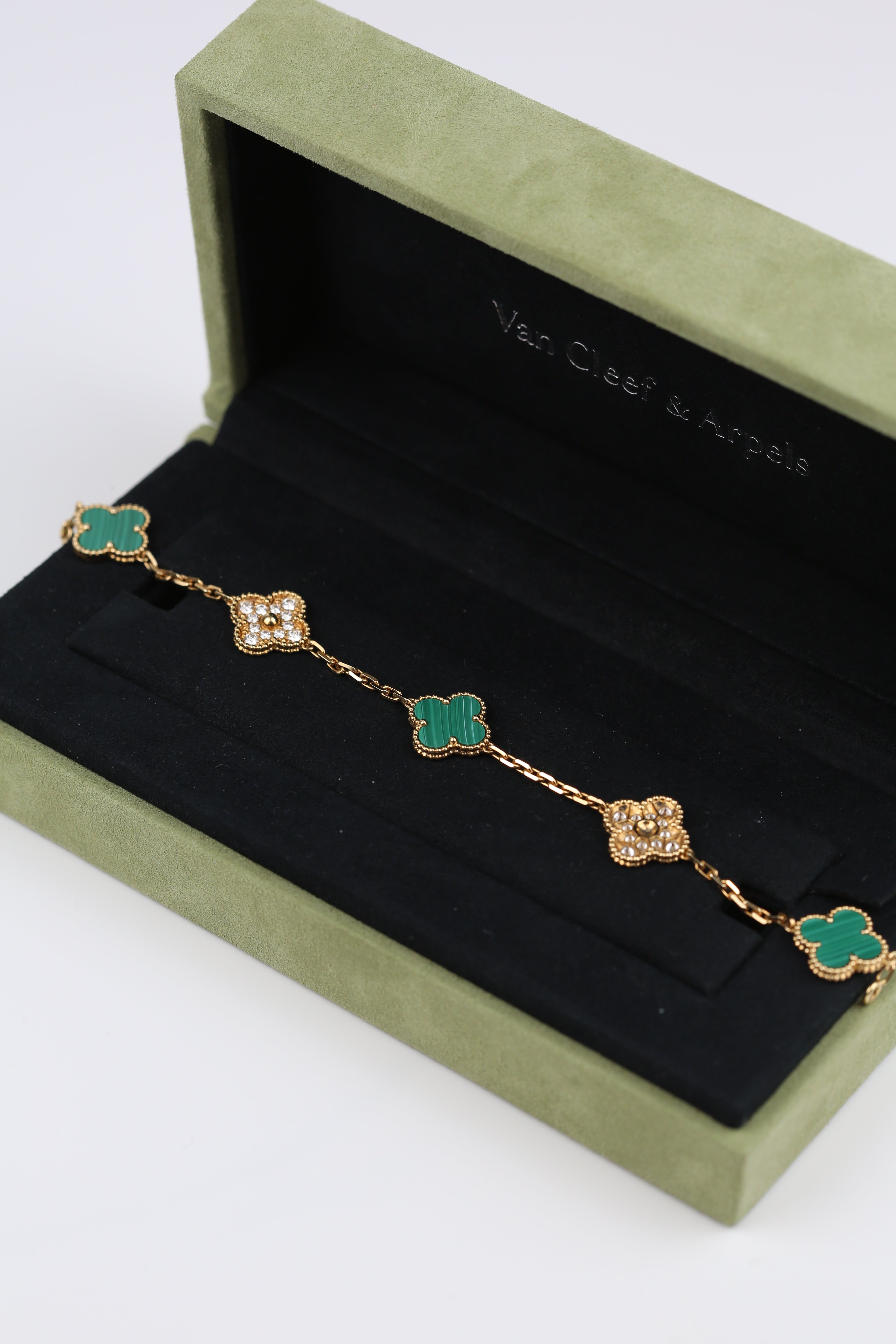 Van Cleef vintage Alhambra Bracelet 5 motifs