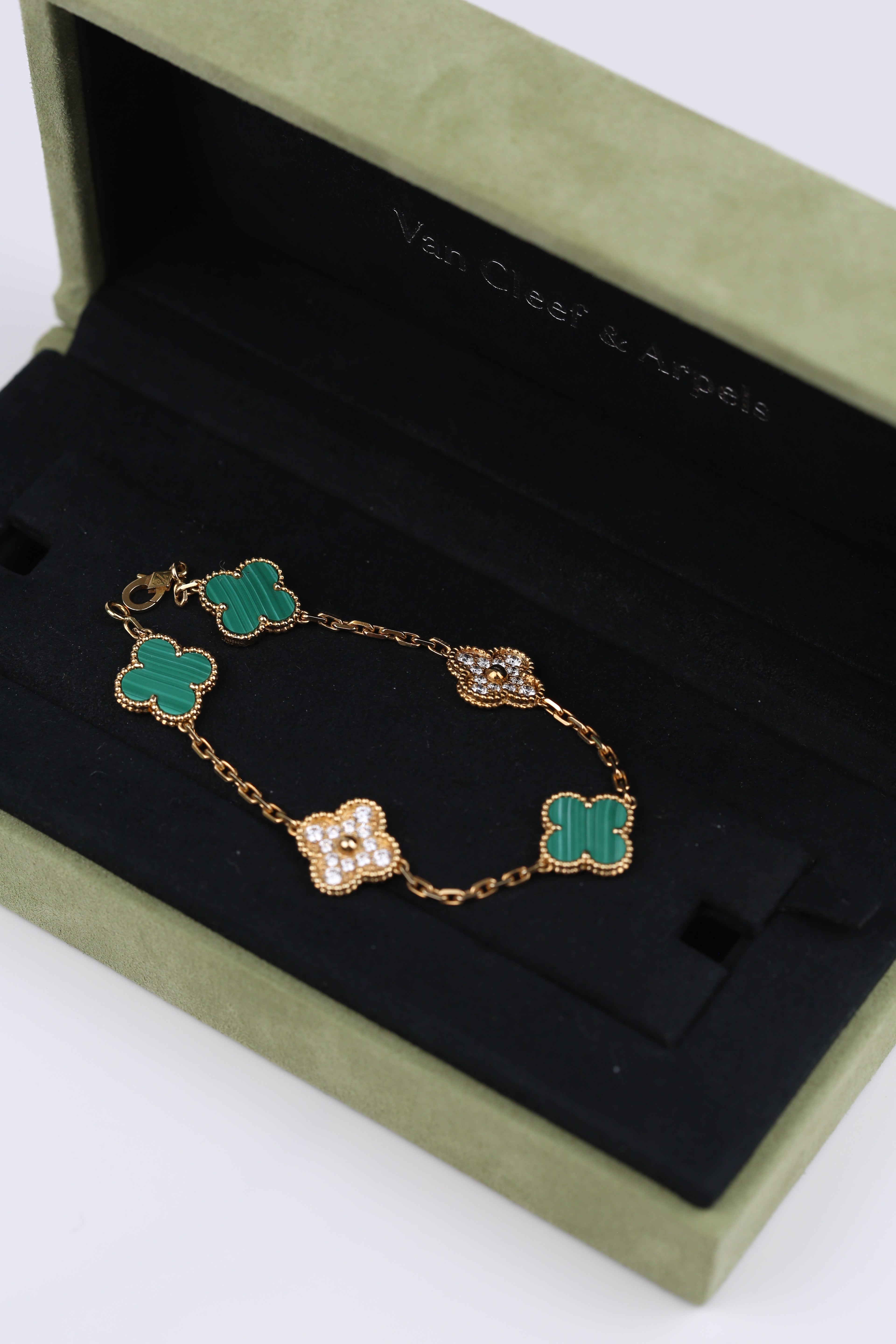 Van Cleef vintage Alhambra Bracelet 5 motifs