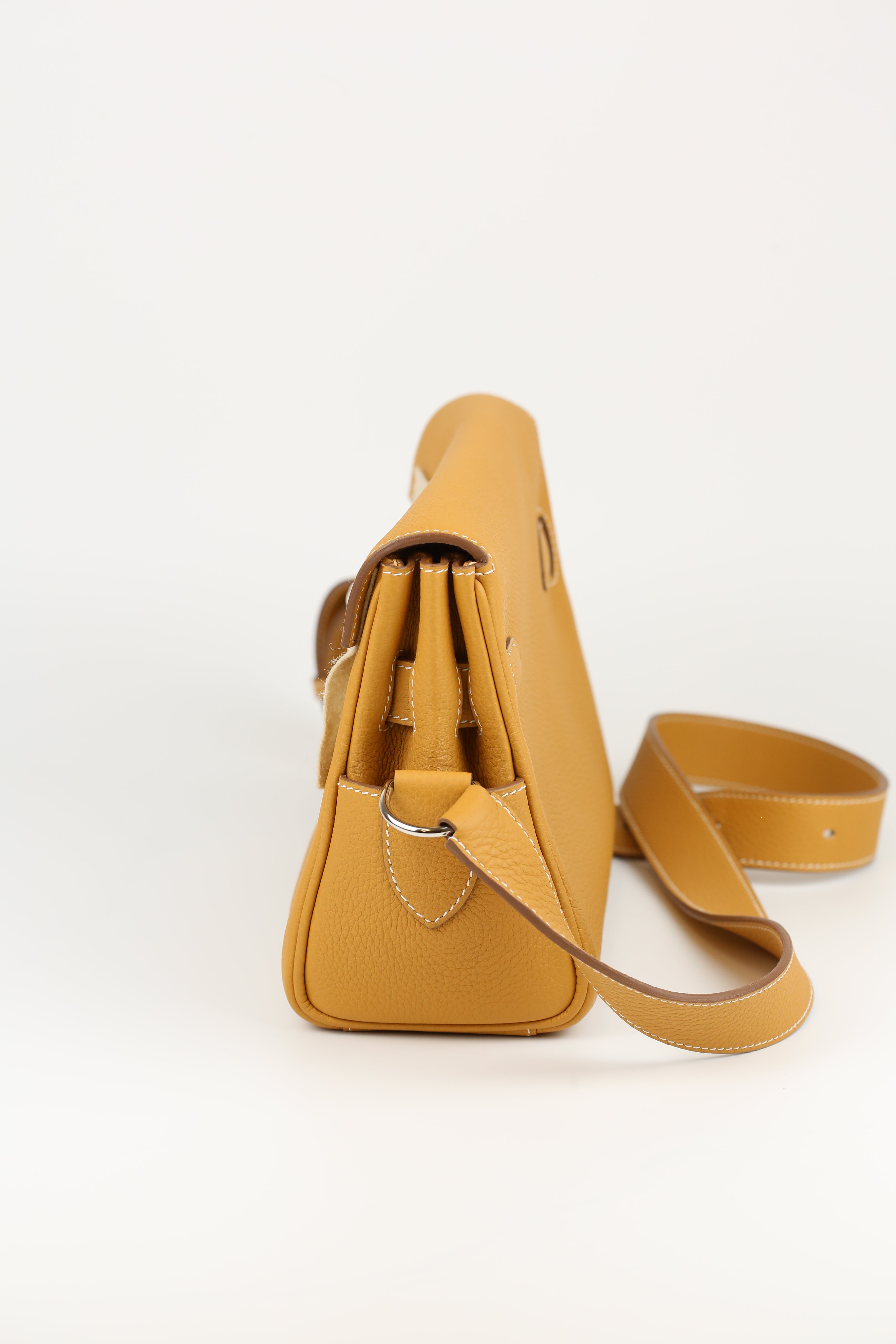 Hermes Roulis Bag 20 Yellow