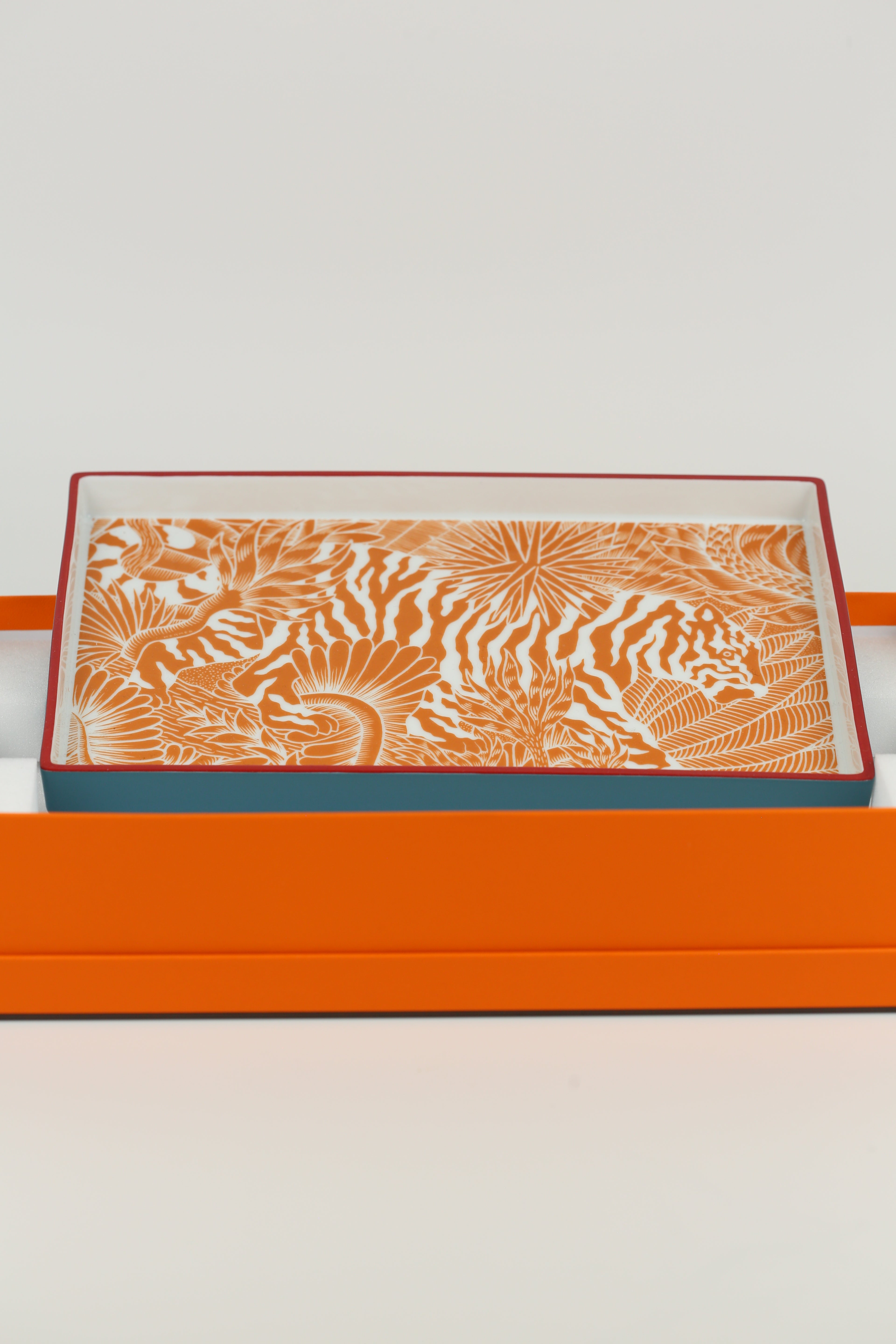 Deco tray orange
