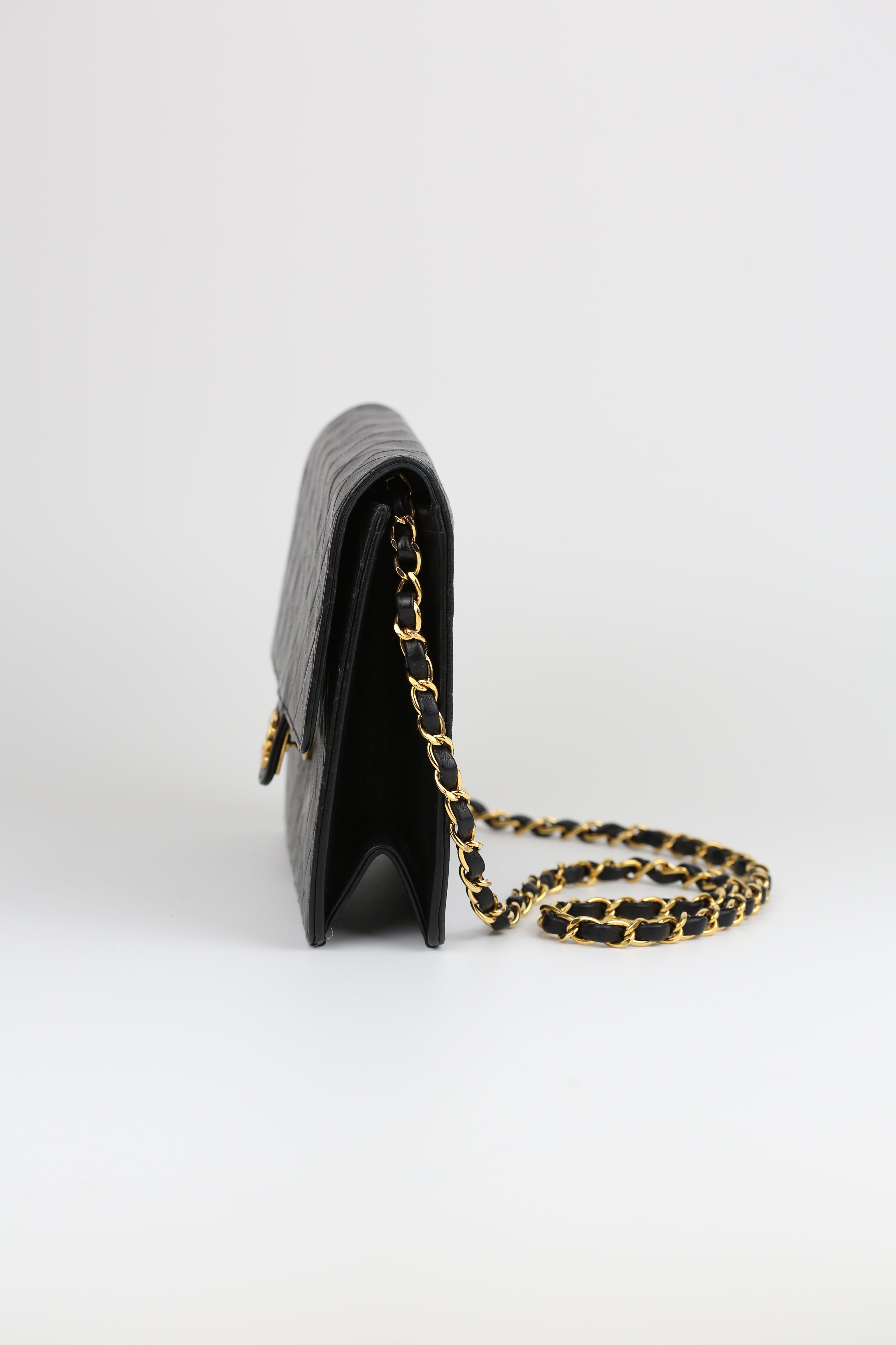 Chanel Vintage Black & Gold