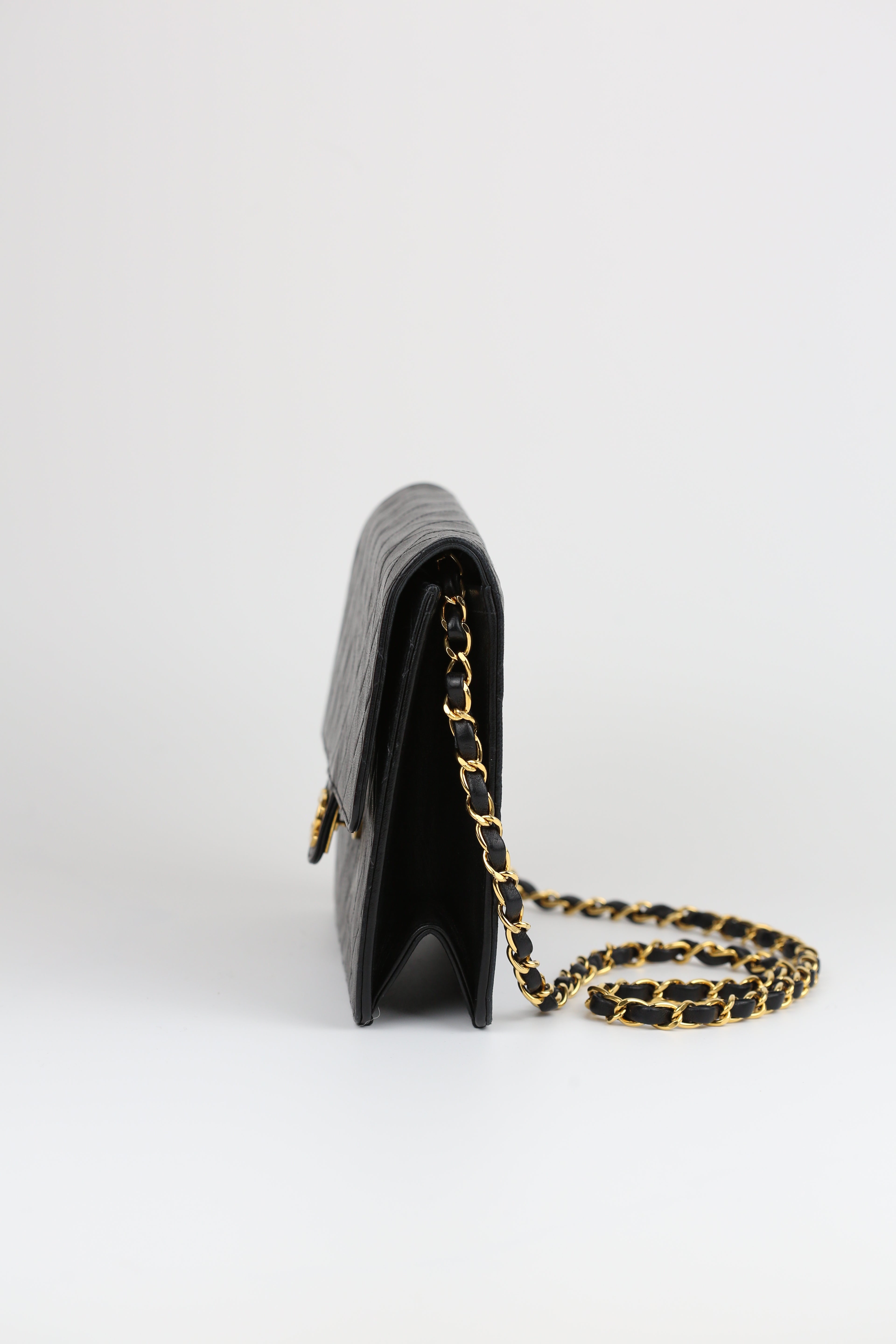 Chanel Vintage Black & Gold