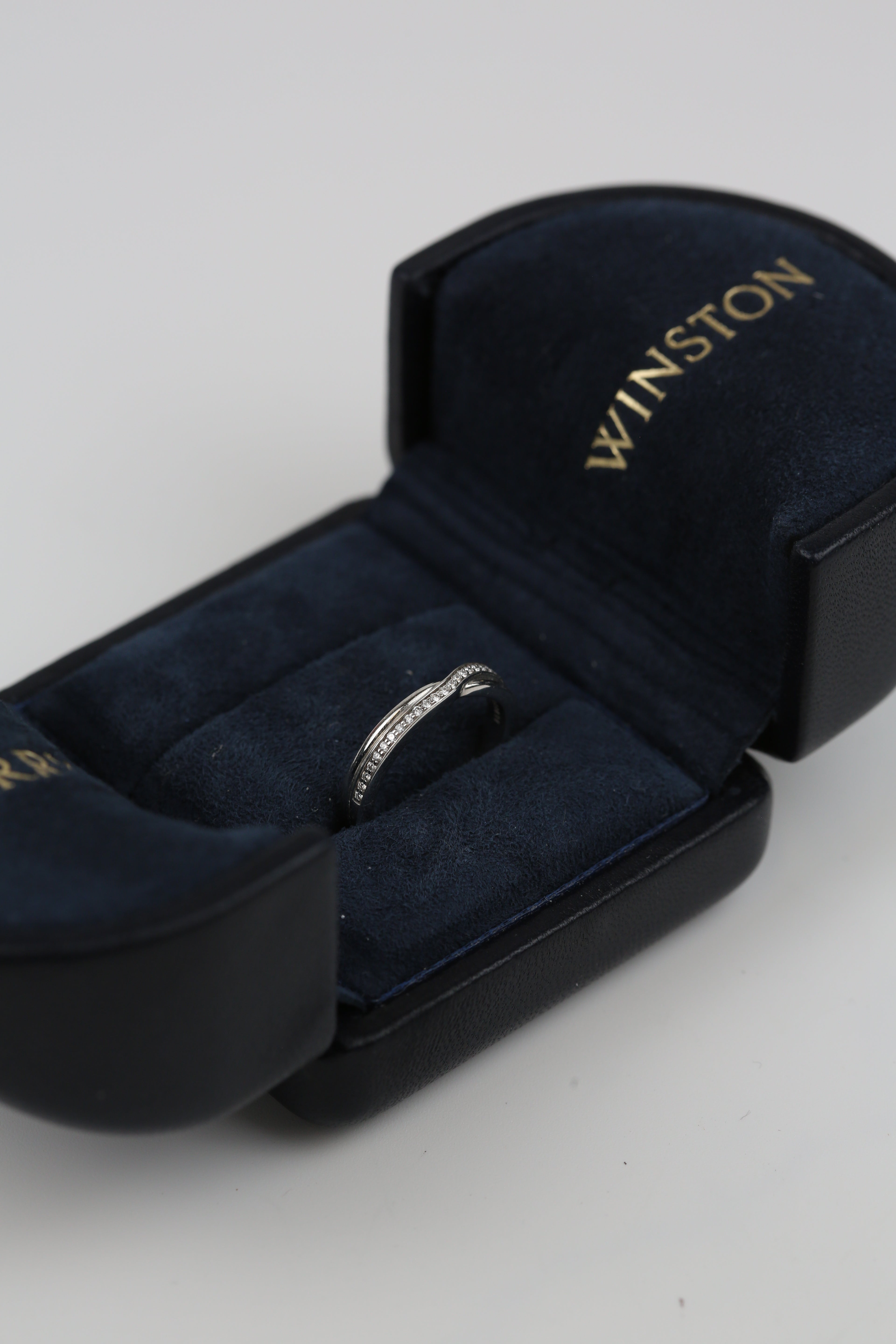 HW ring white diamond Size 53
