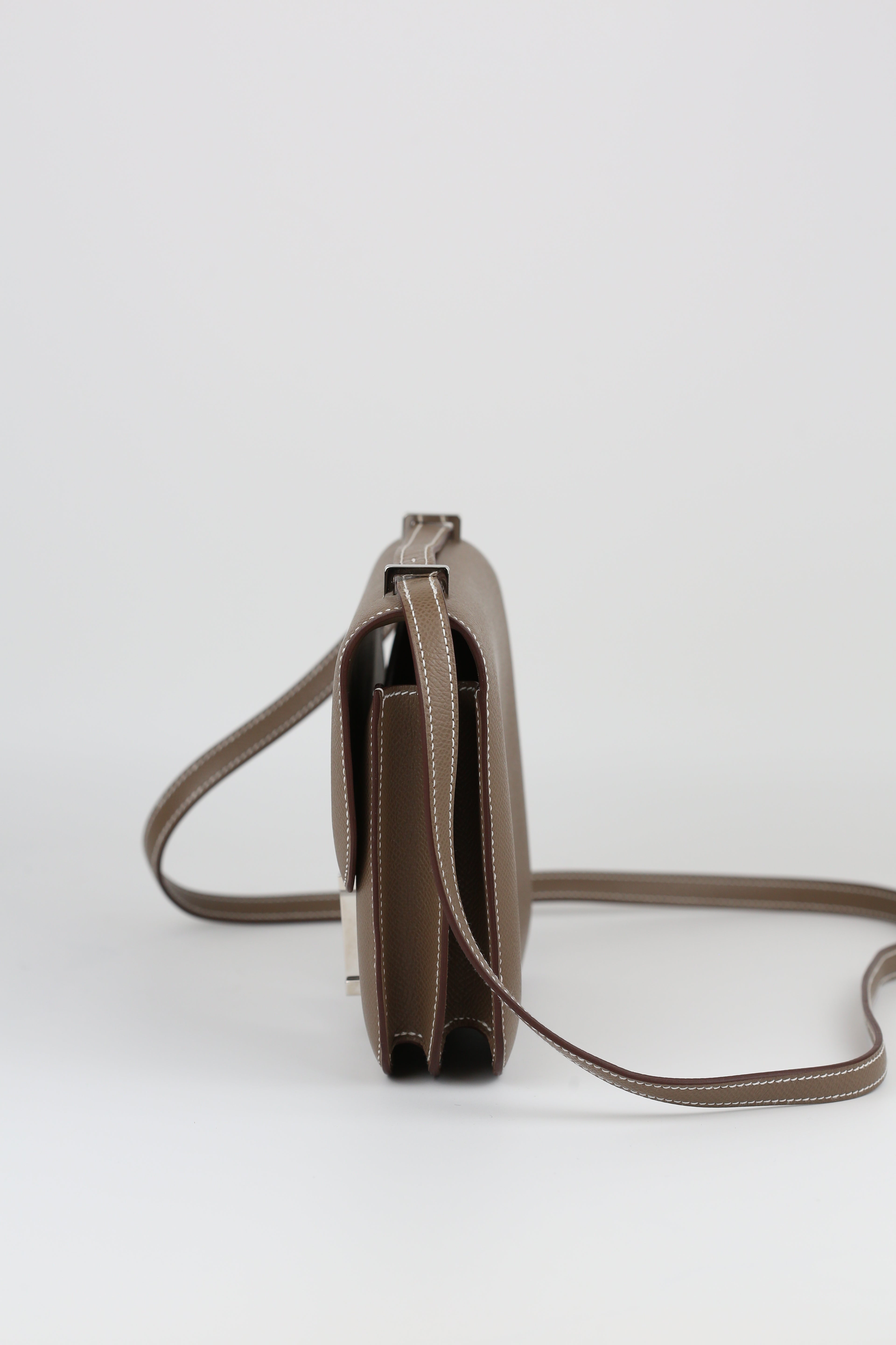 Hermes Mini Constance Etoupe