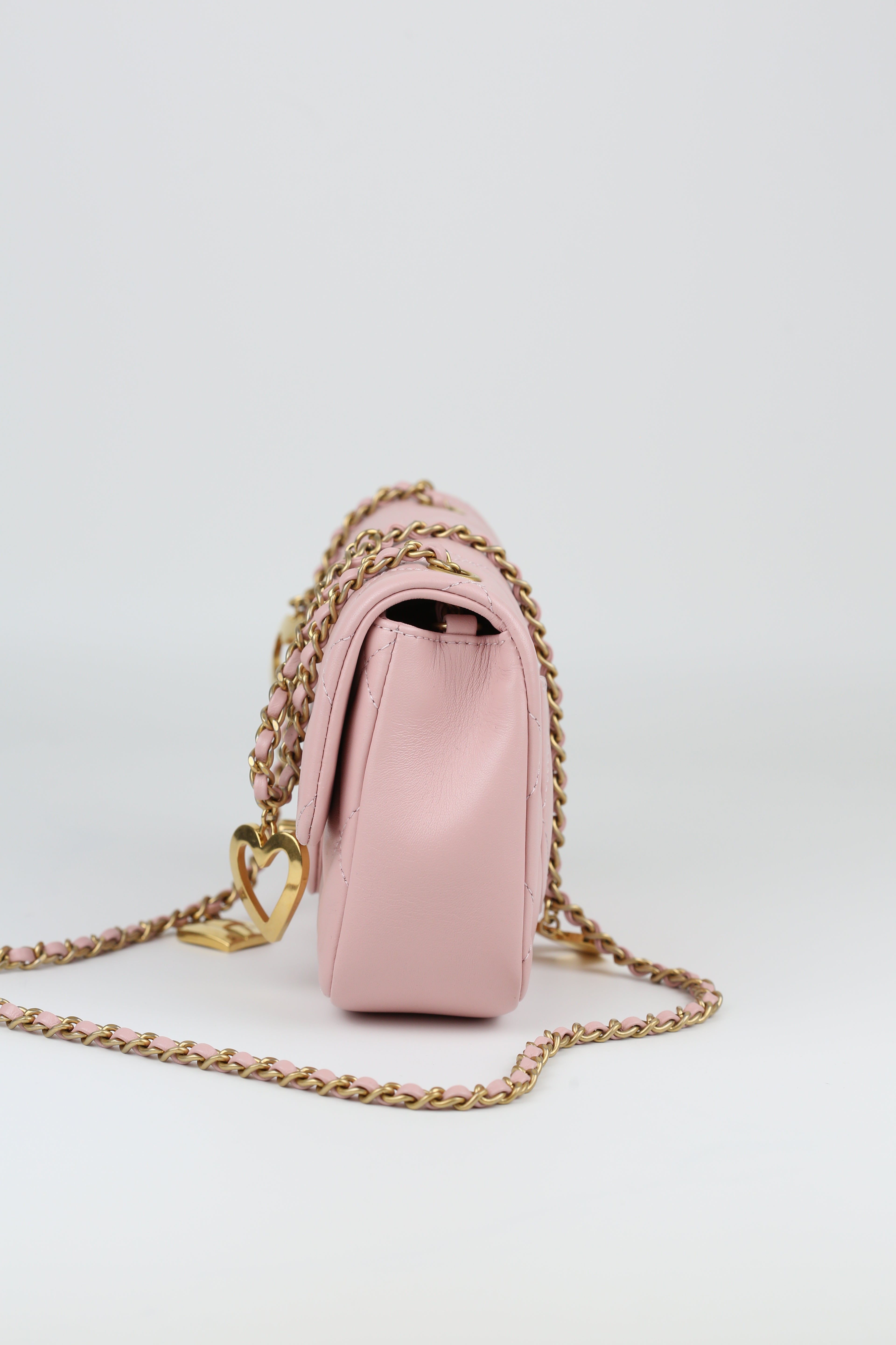 Chanel heart chain