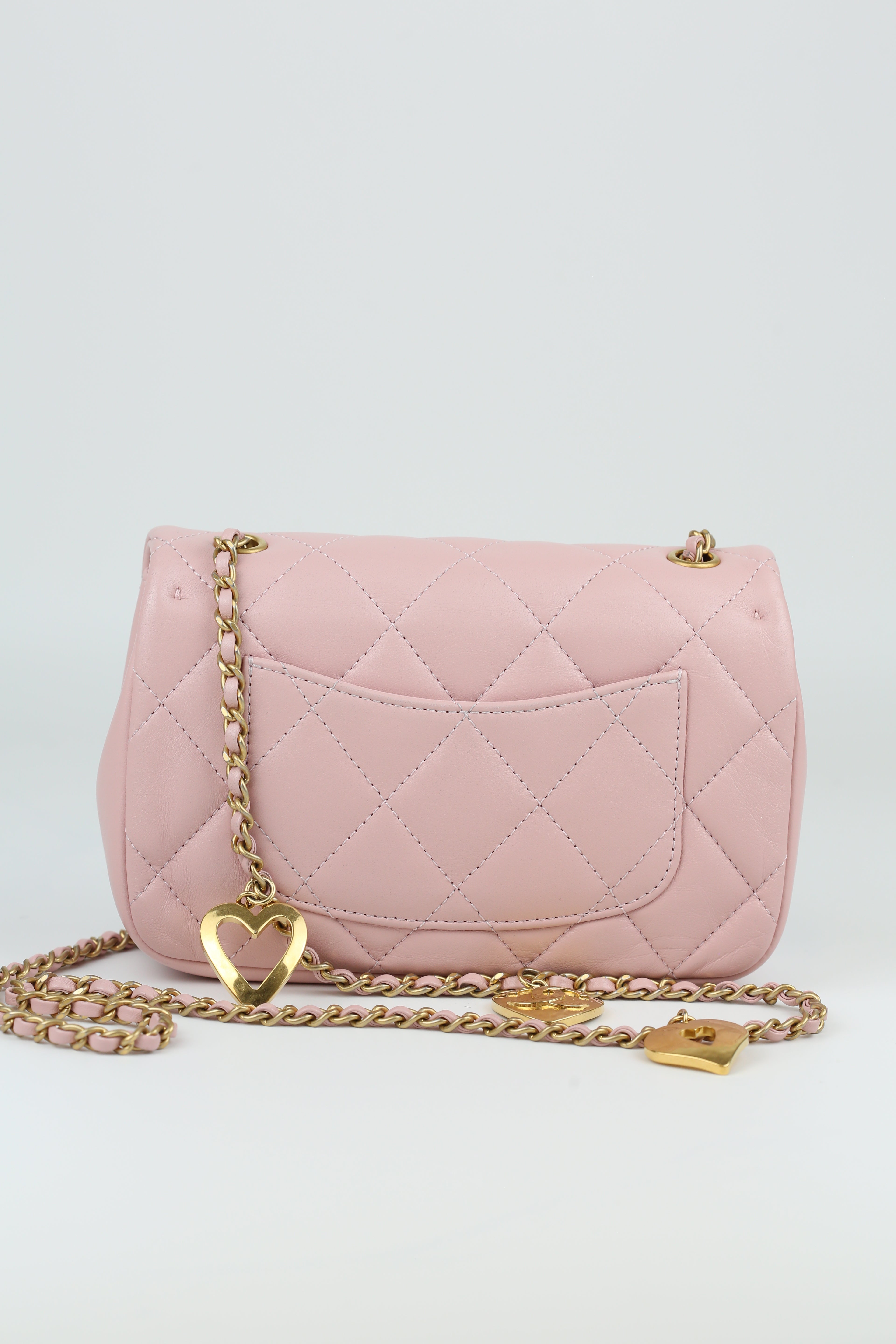 Chanel heart chain