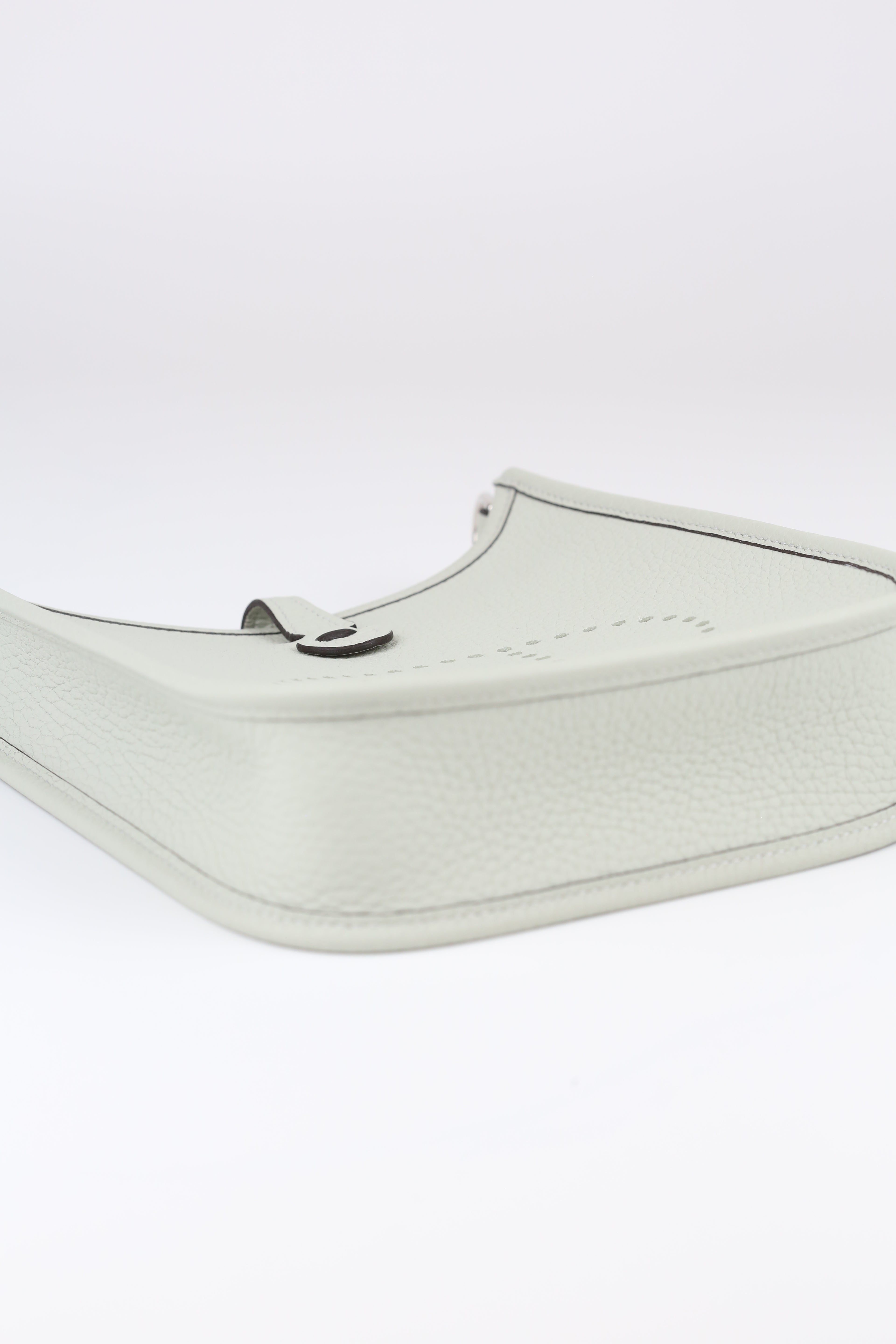 Hermes Mini Evelyne Gris Neve