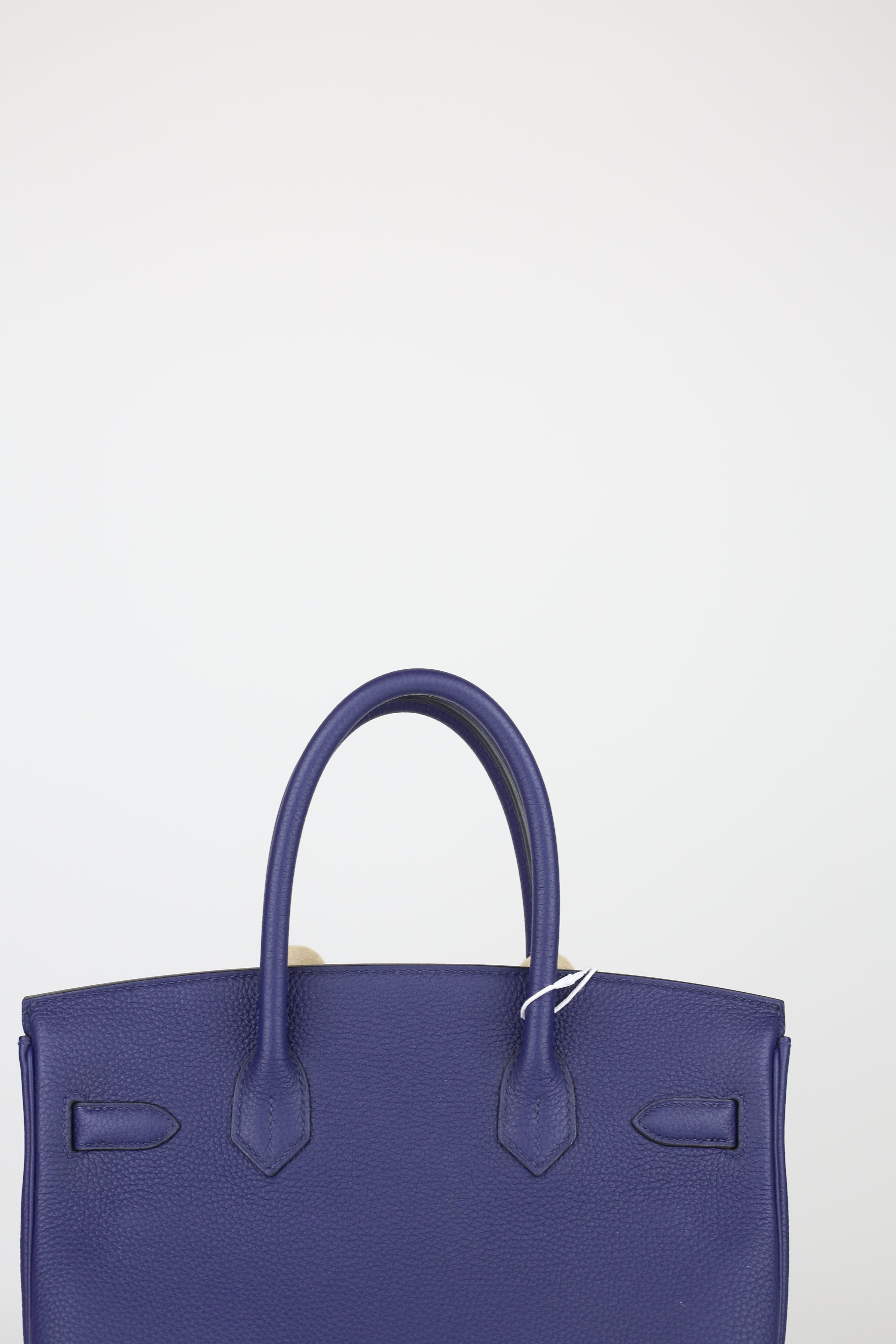 Hermes Birkin 30 Bleu Encre