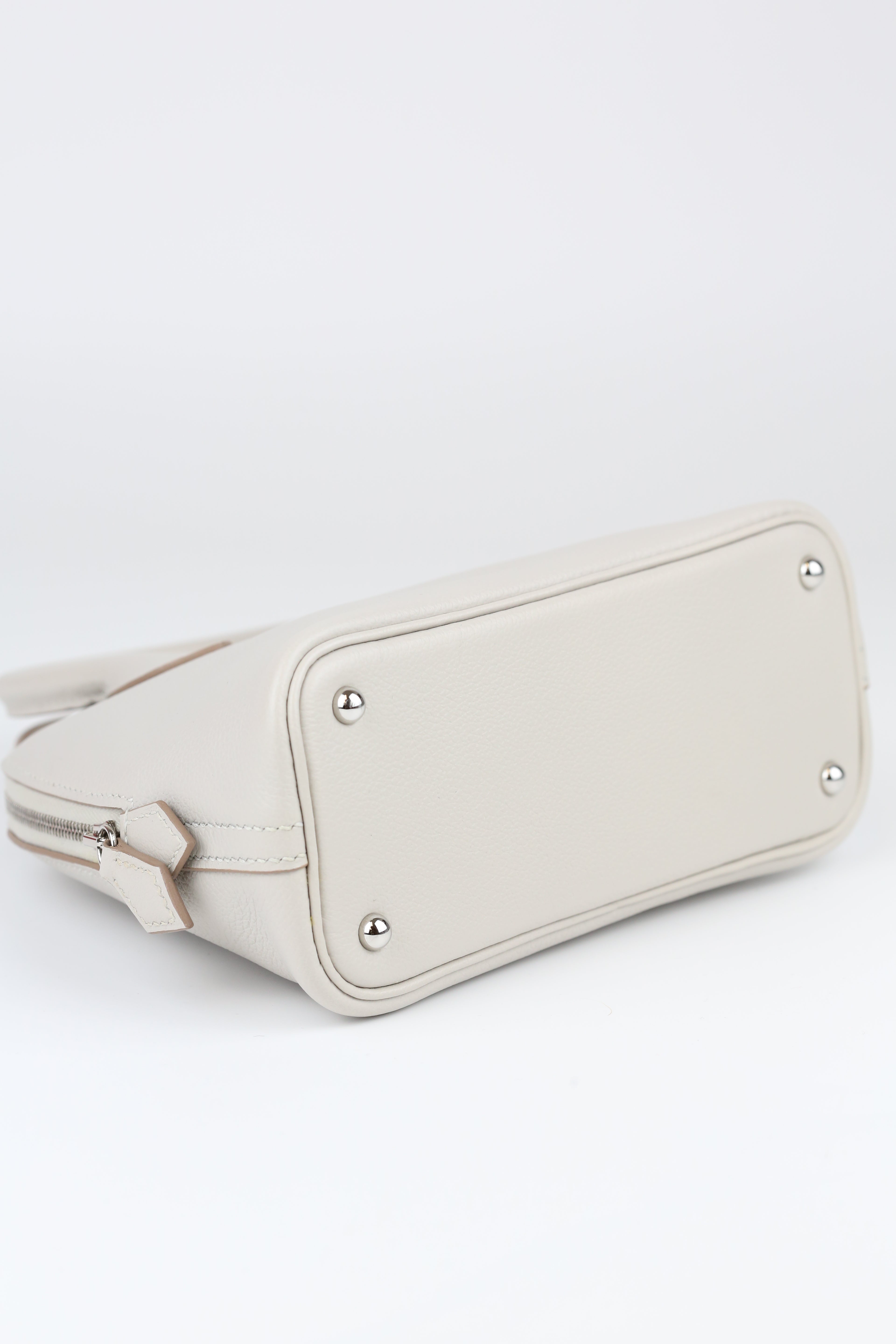 Hermes Mini Bolide Gris Perle