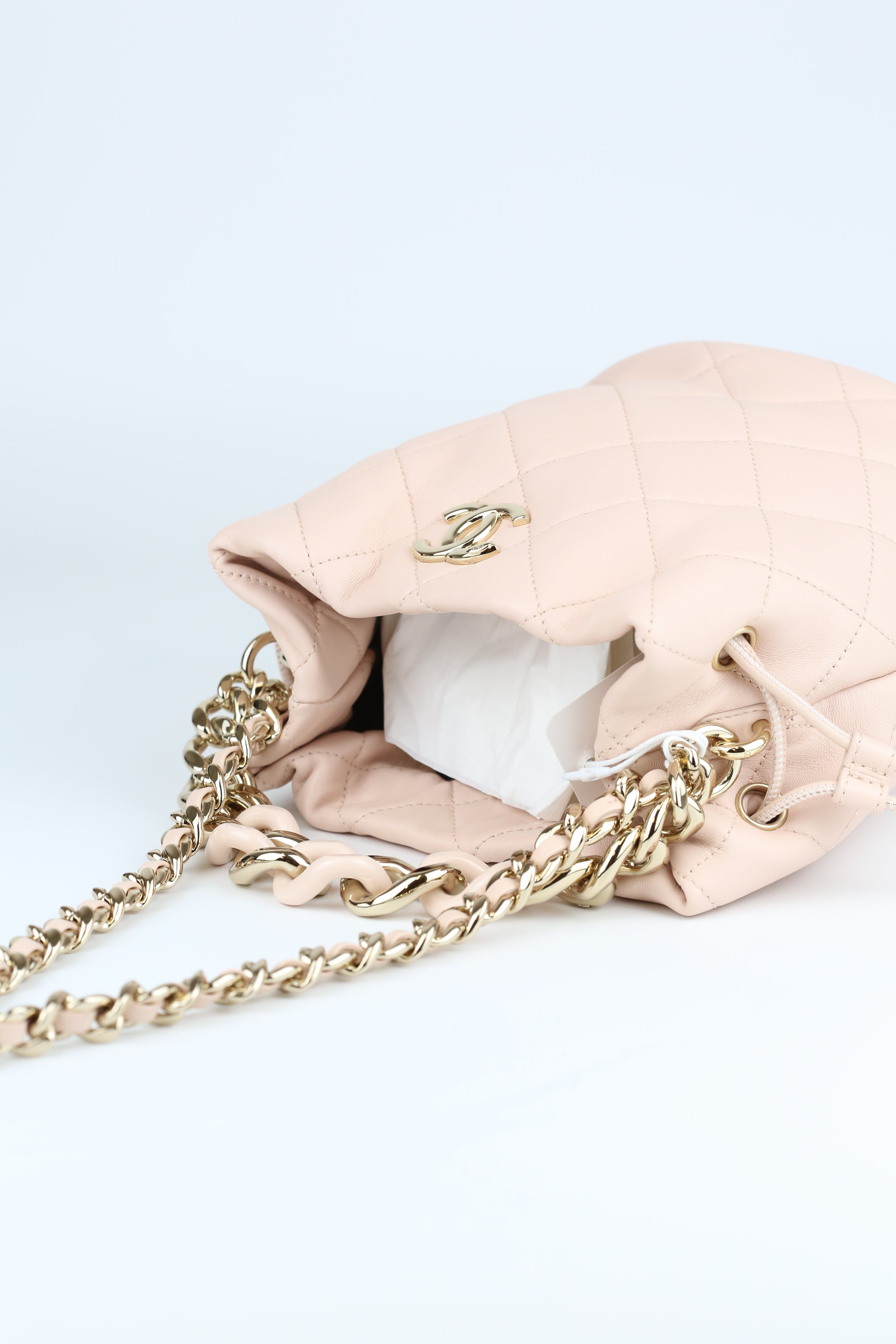 Chanel Mini Bucket bag Light Pink
