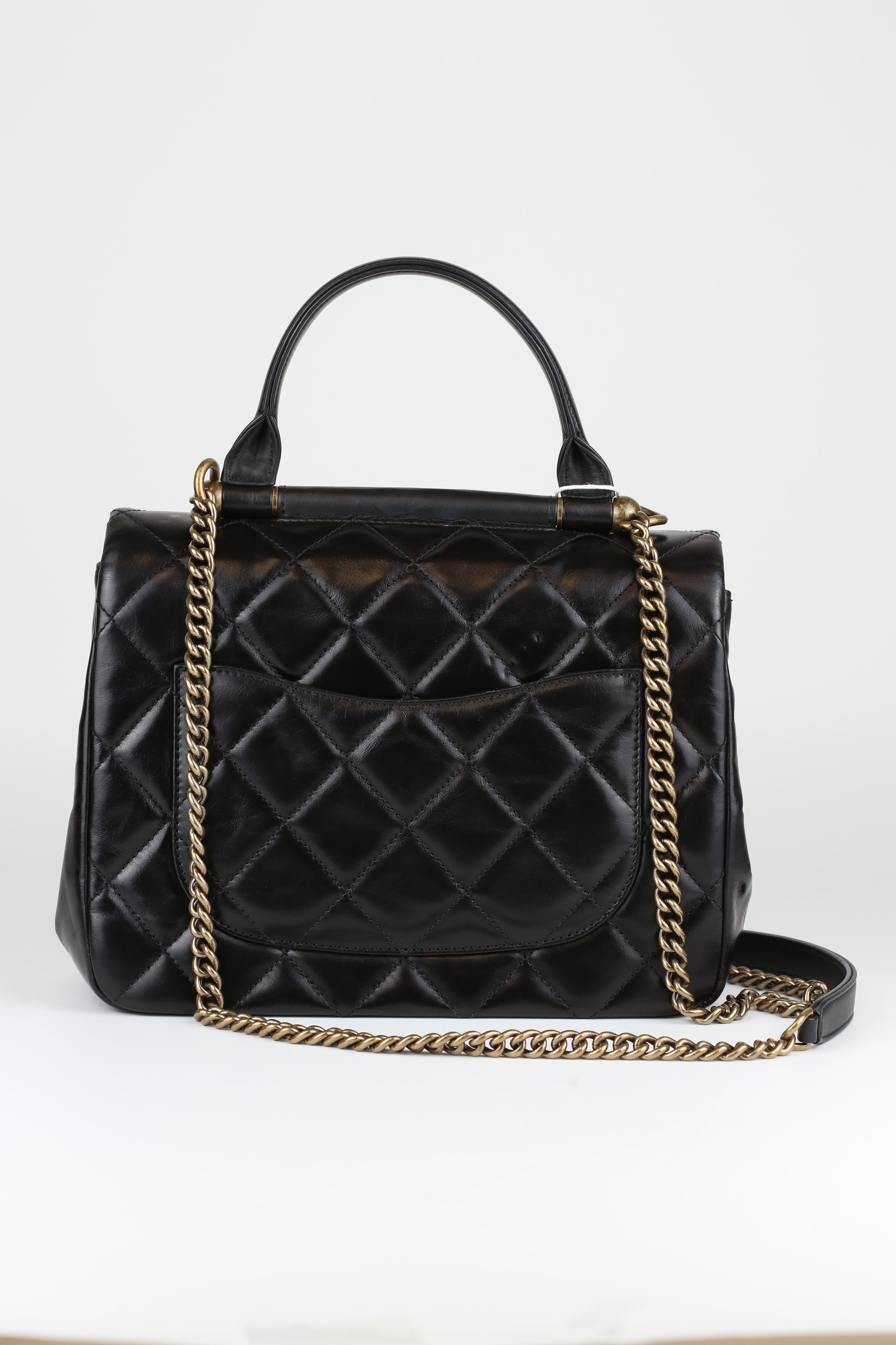 Chanel Kelly Handle Black