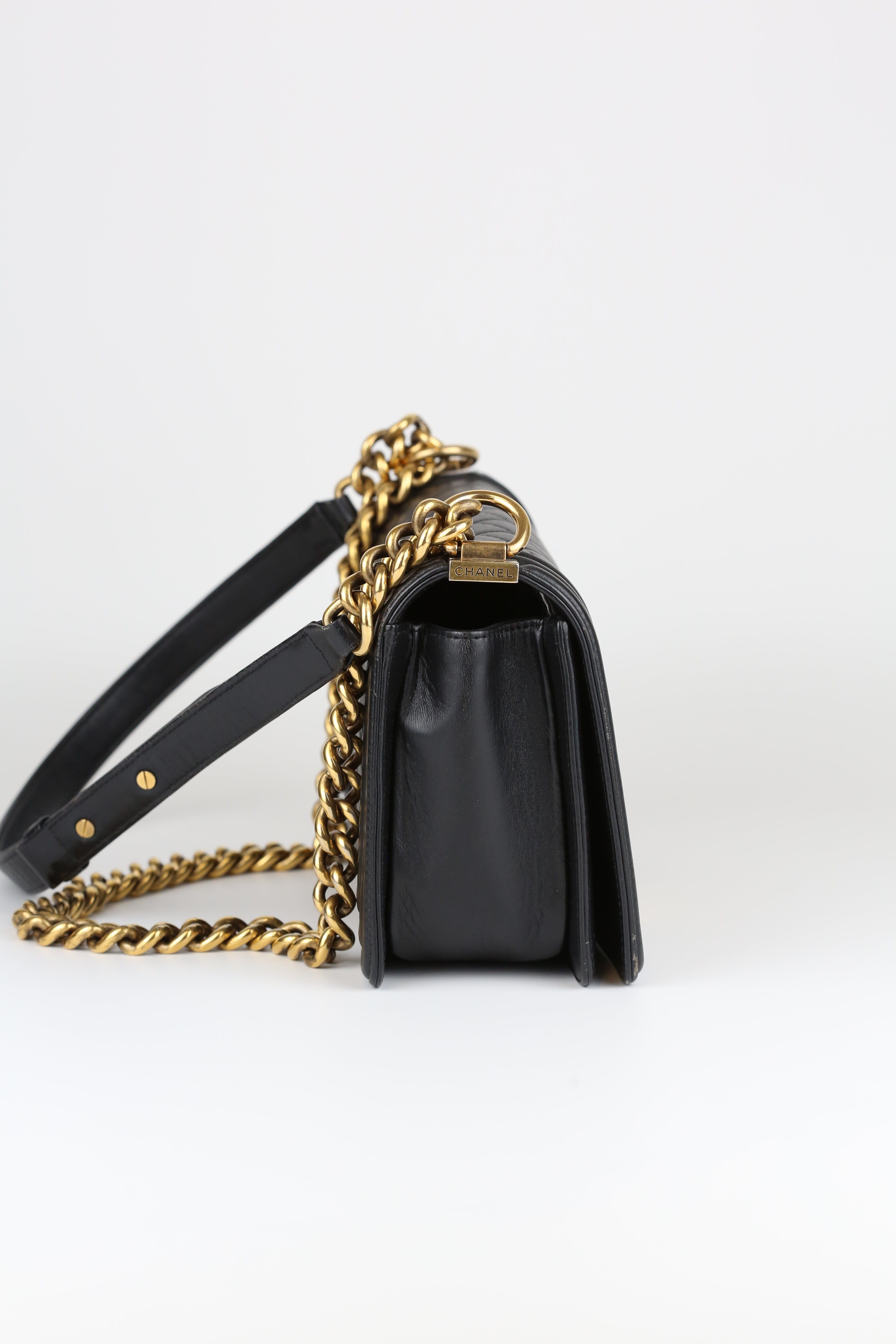 Chanel Leboy Gold & Black