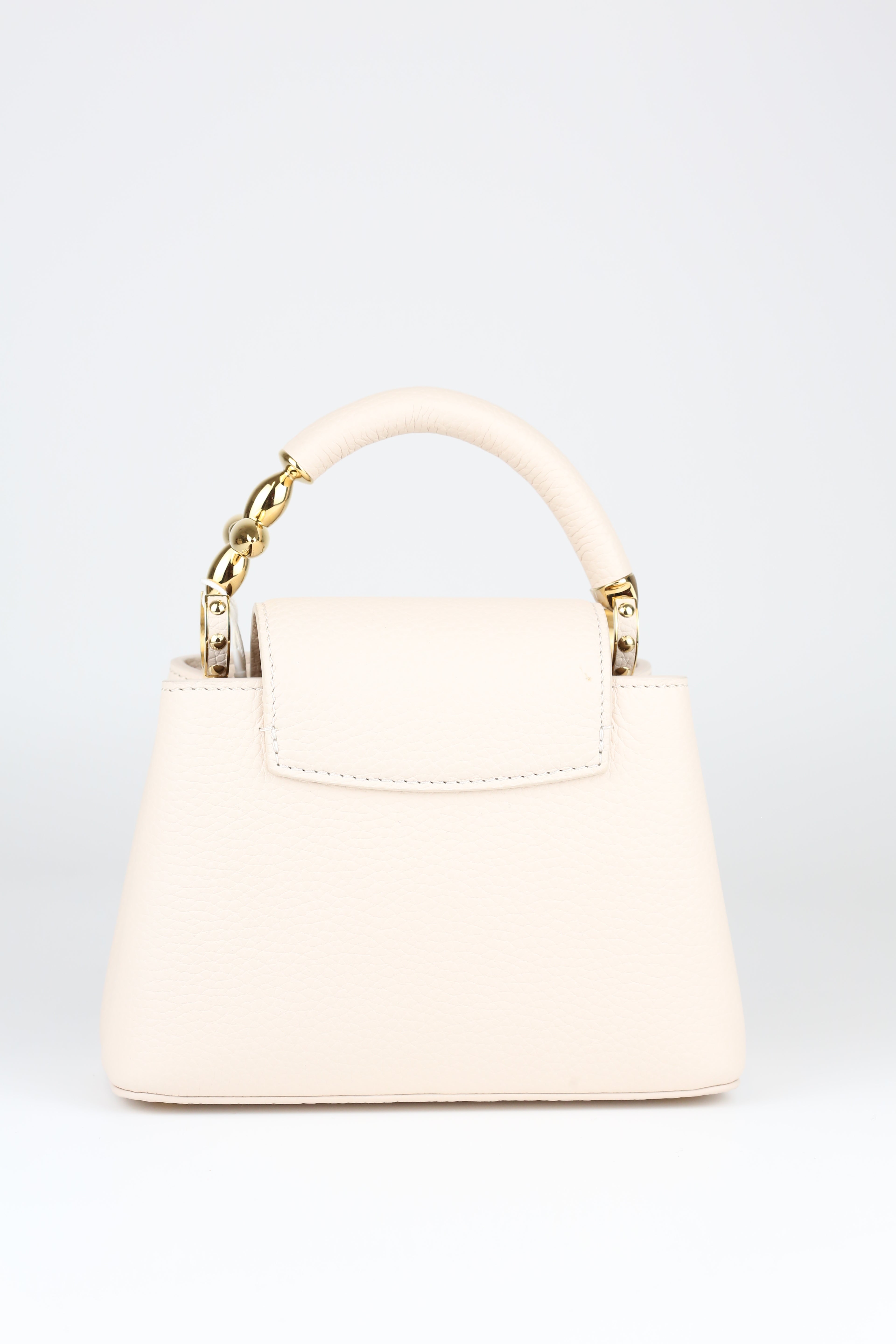 LOUIS VUITTON Capucines Mini Pink