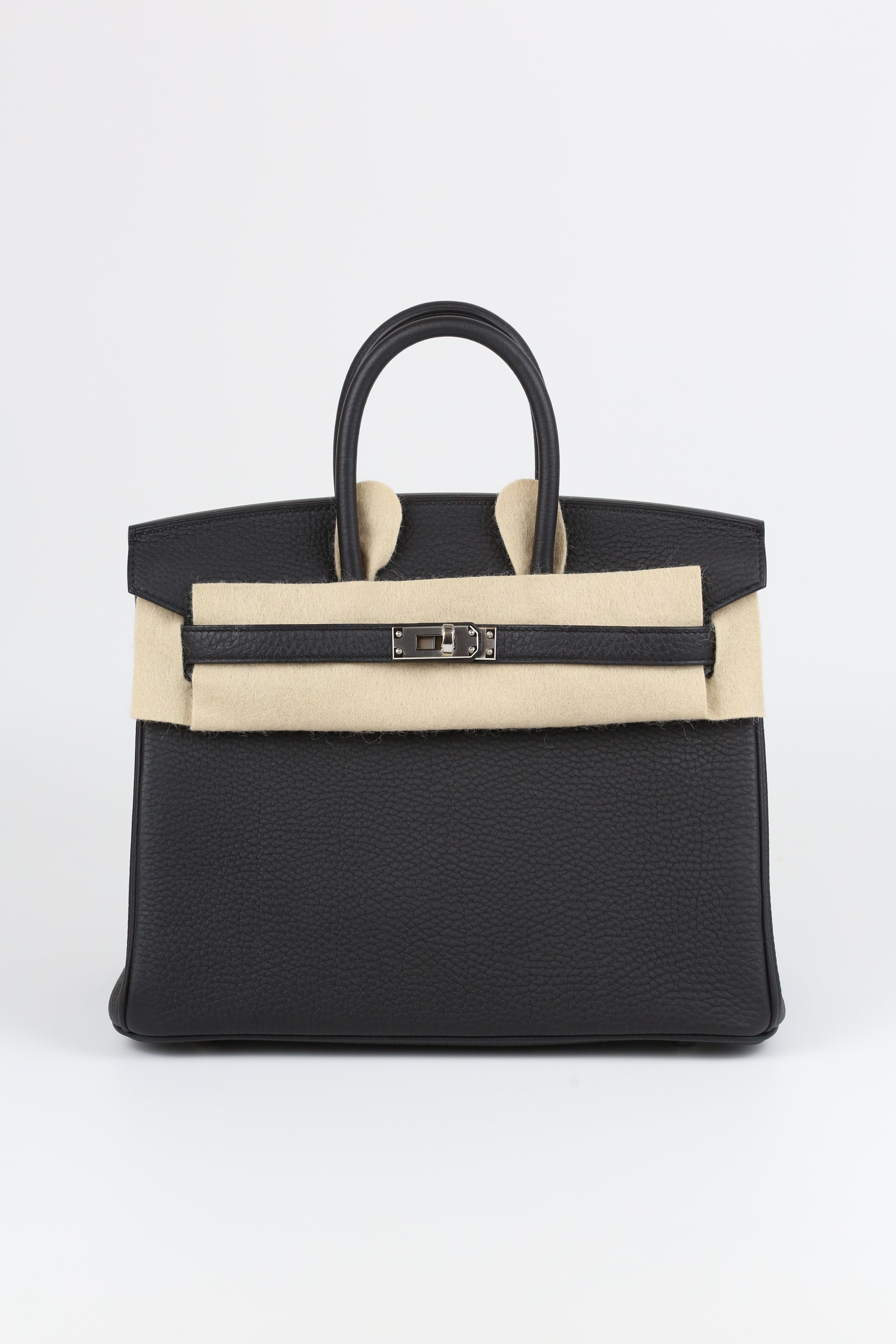 Hermes Birkin Black Silver