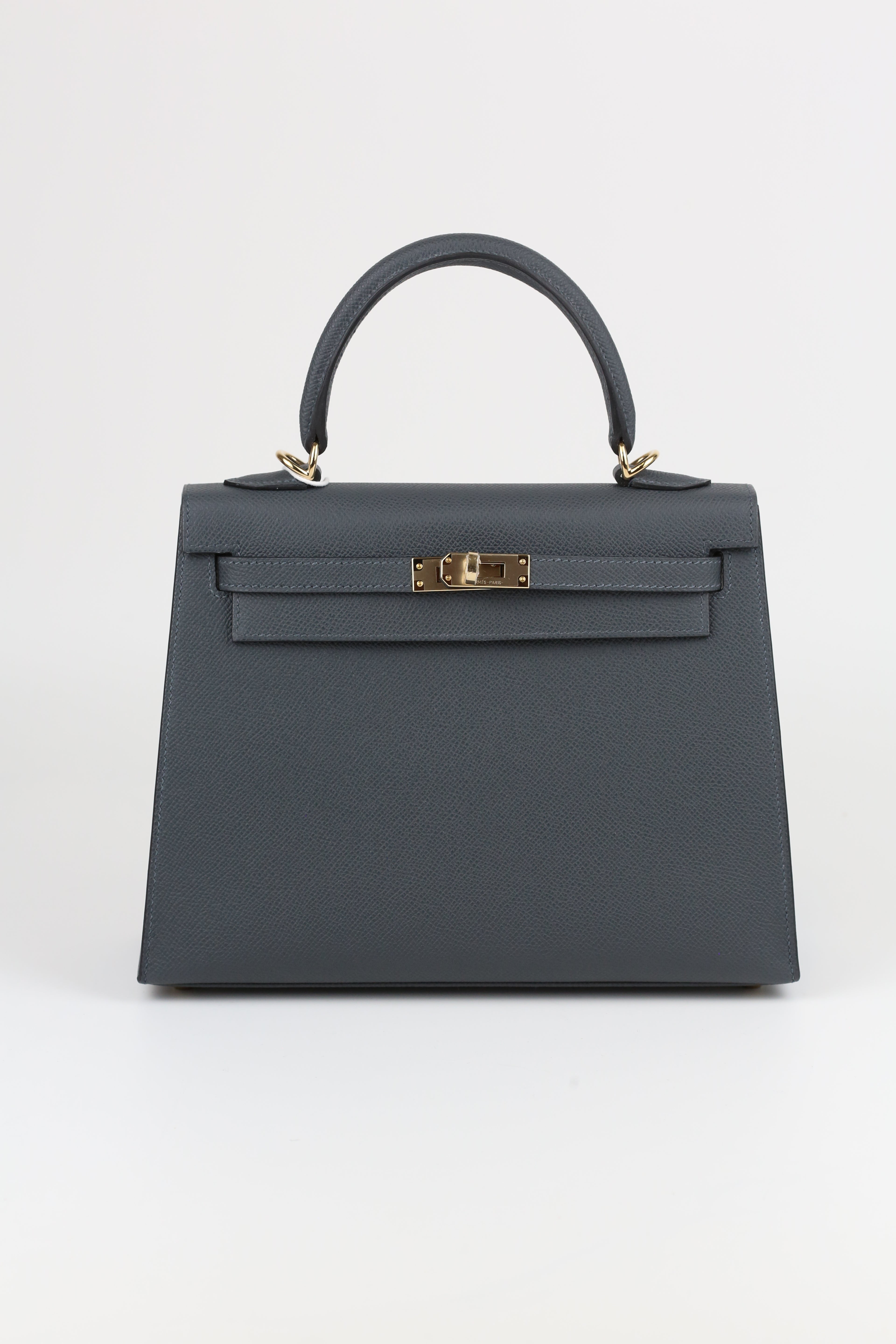 Hermes Kelly 25 Gris Misty