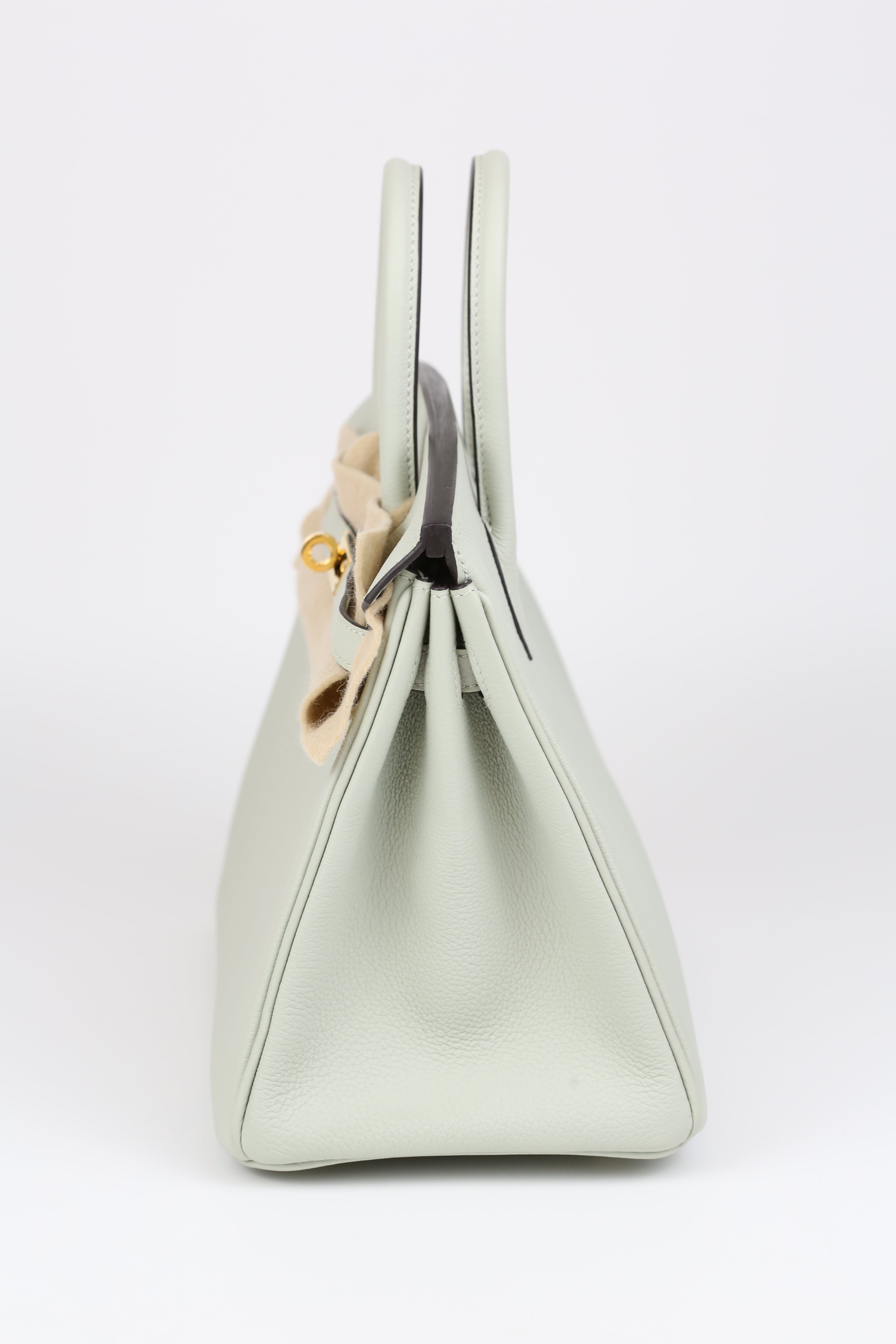 HERMÈS Birkin 25 Gris Neve