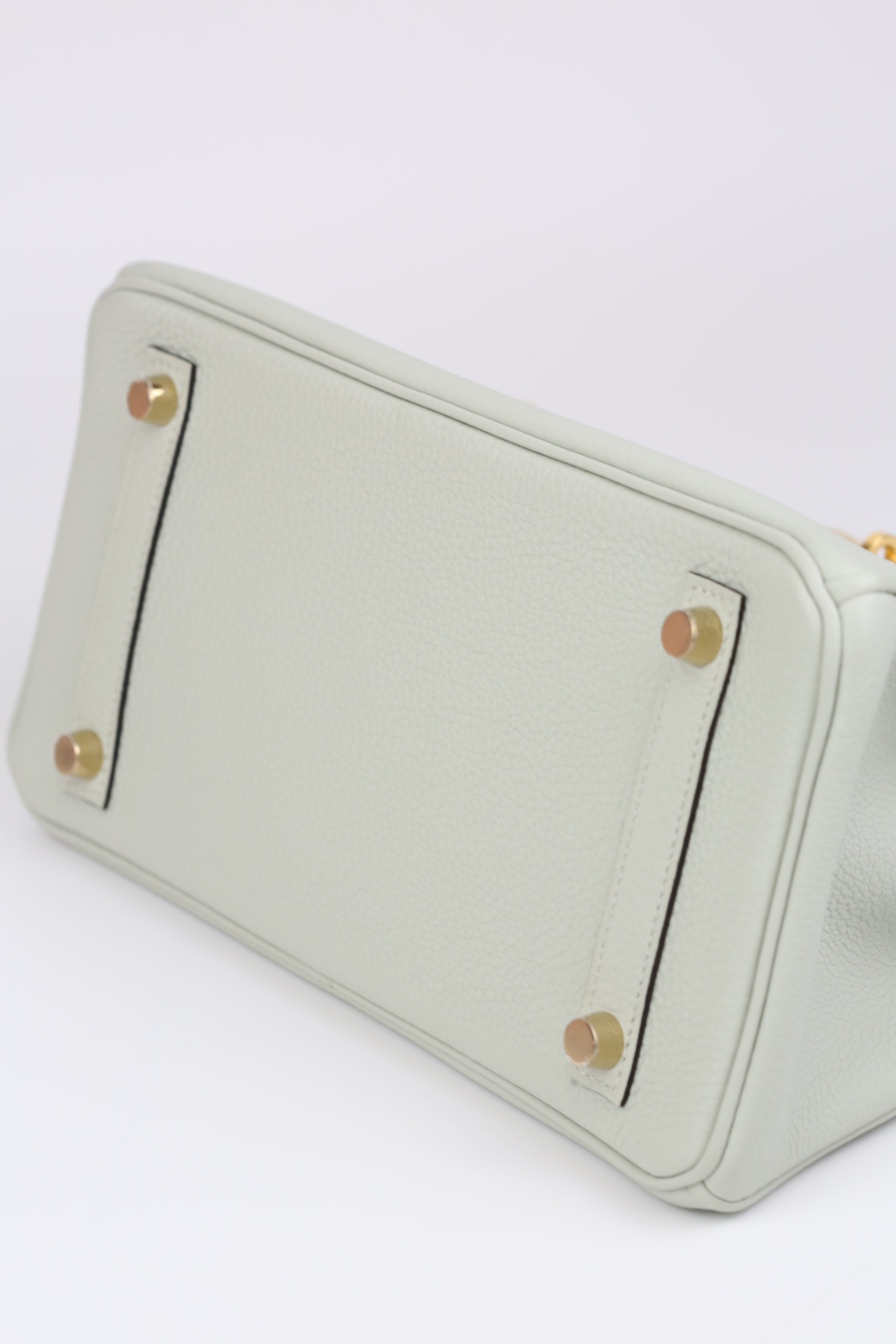 HERMÈS Birkin 25 Gris Neve