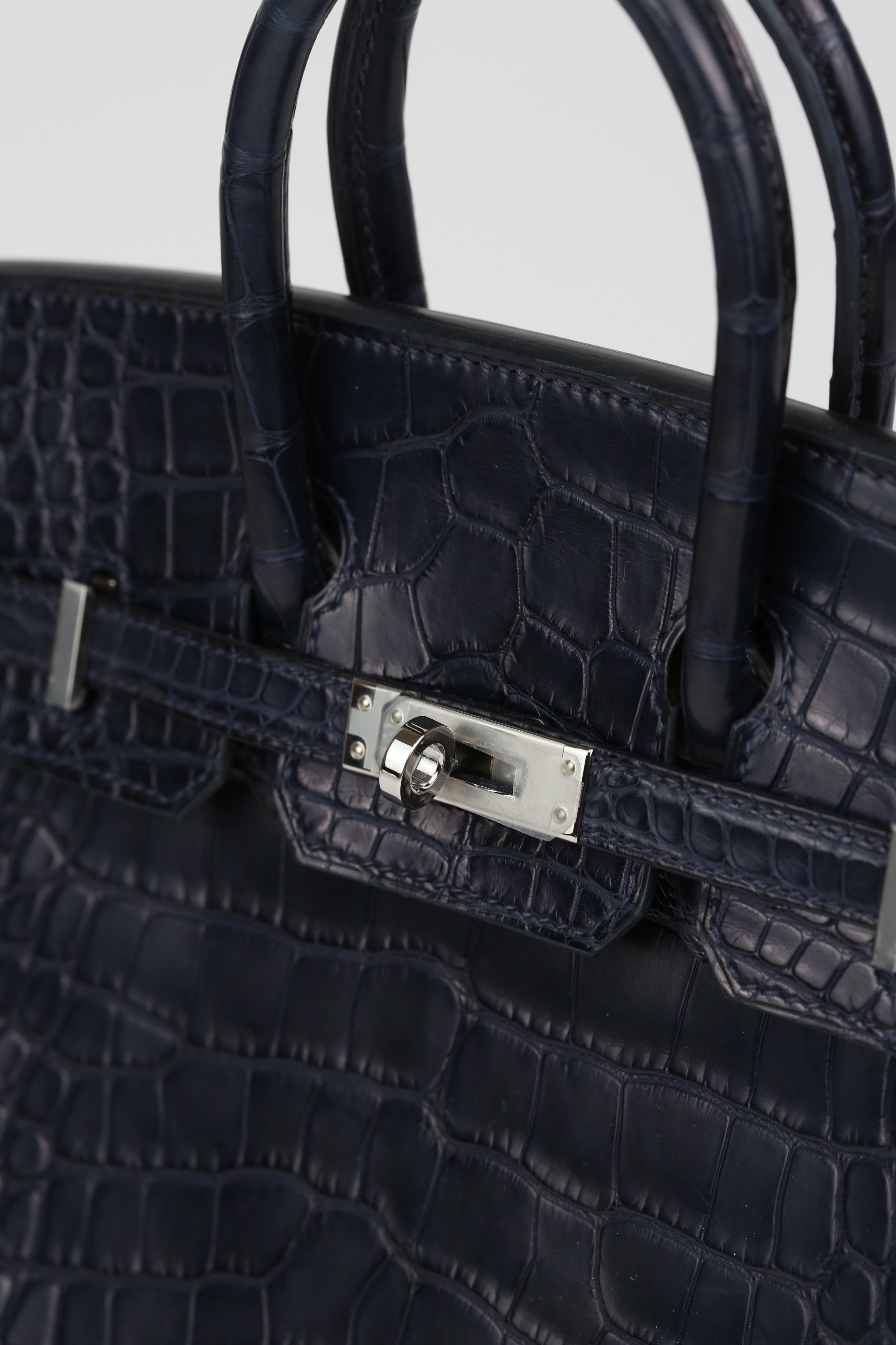 HERMÈS Birkin 25 Marine Rose Shehera