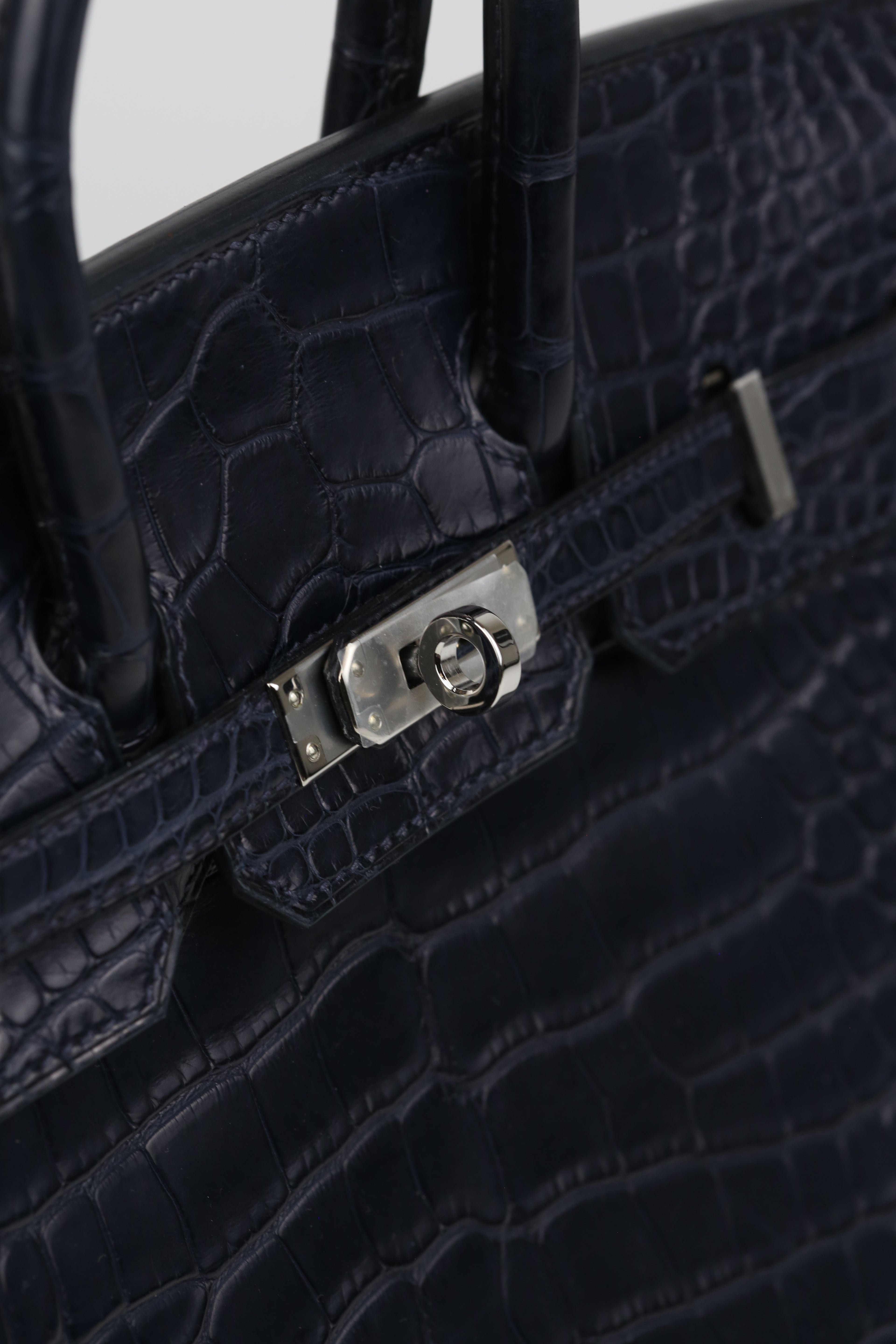 HERMÈS Birkin 25 Marine Rose Shehera