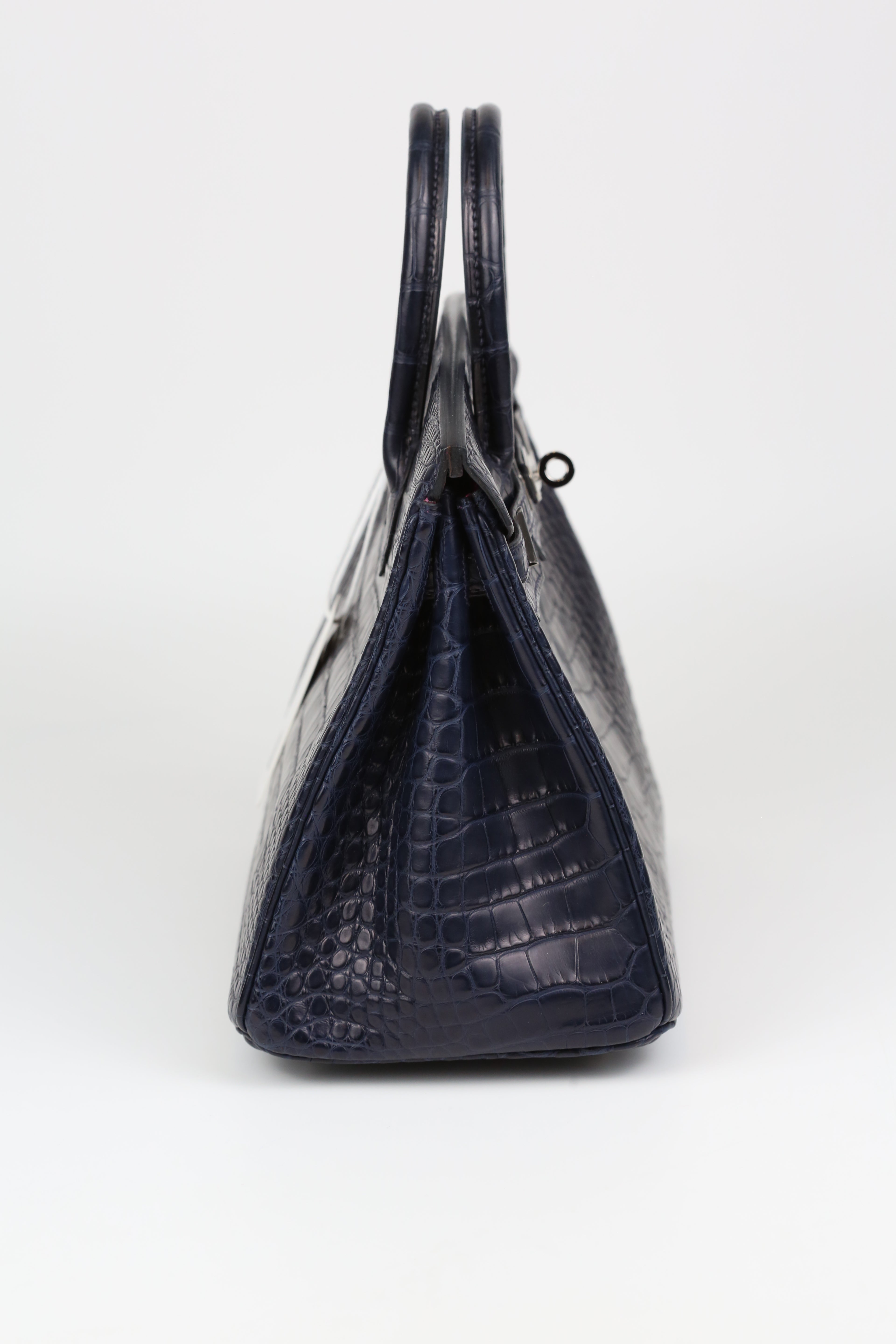 HERMÈS Birkin 25 Marine Rose Shehera