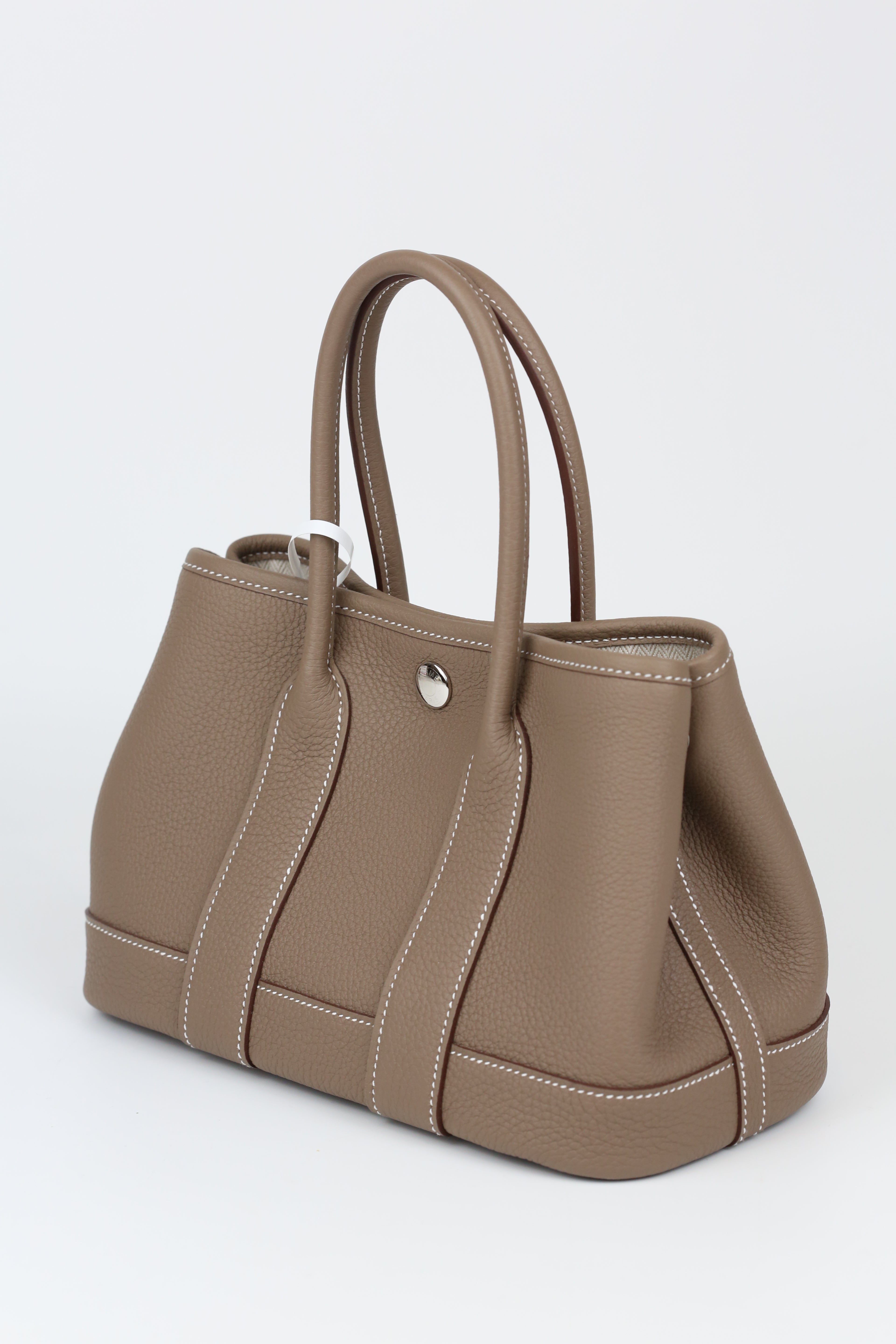 HERMÈS Mini Garden Party Etoupe