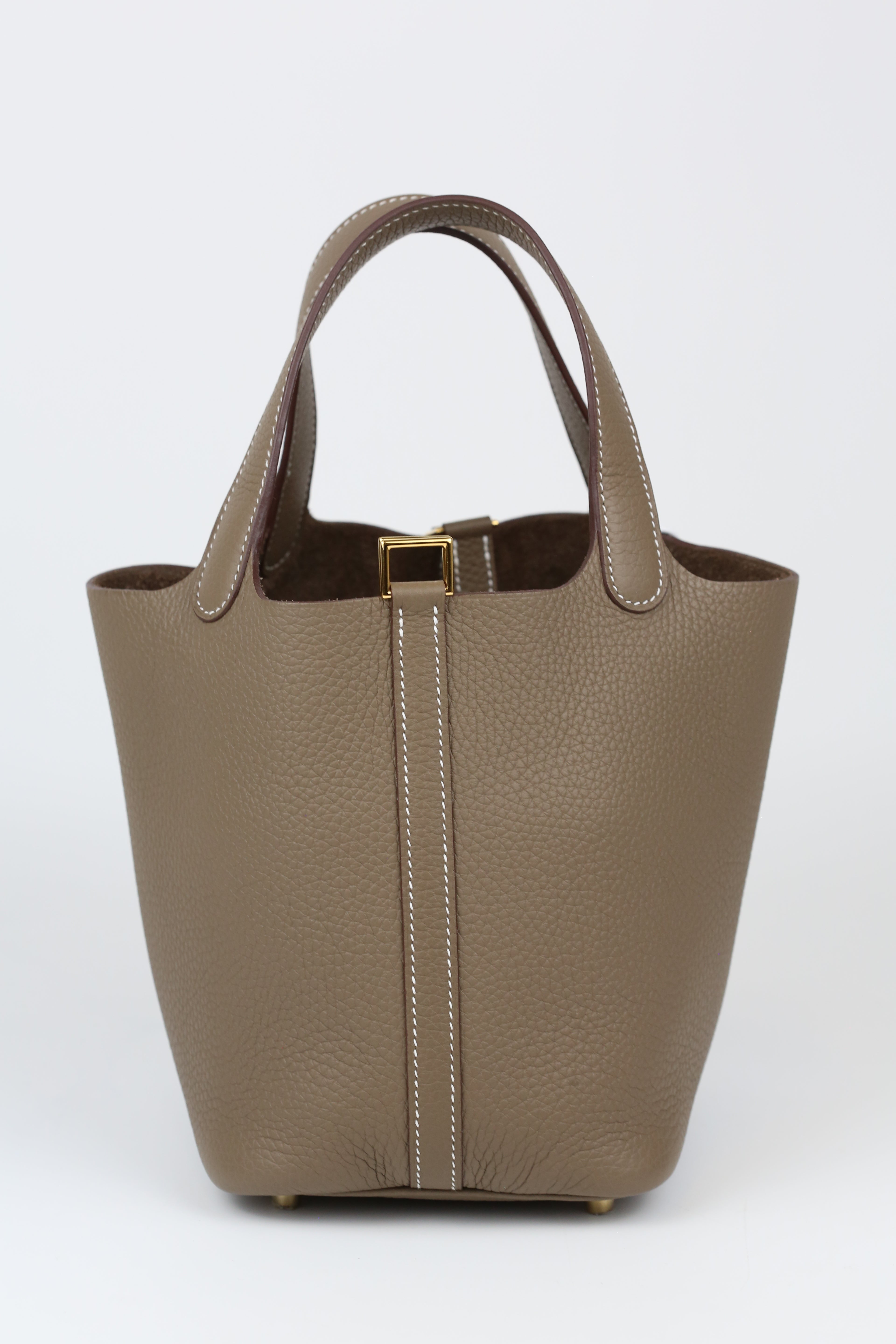 HERMÈS Picotin 18 Etoupe Gold