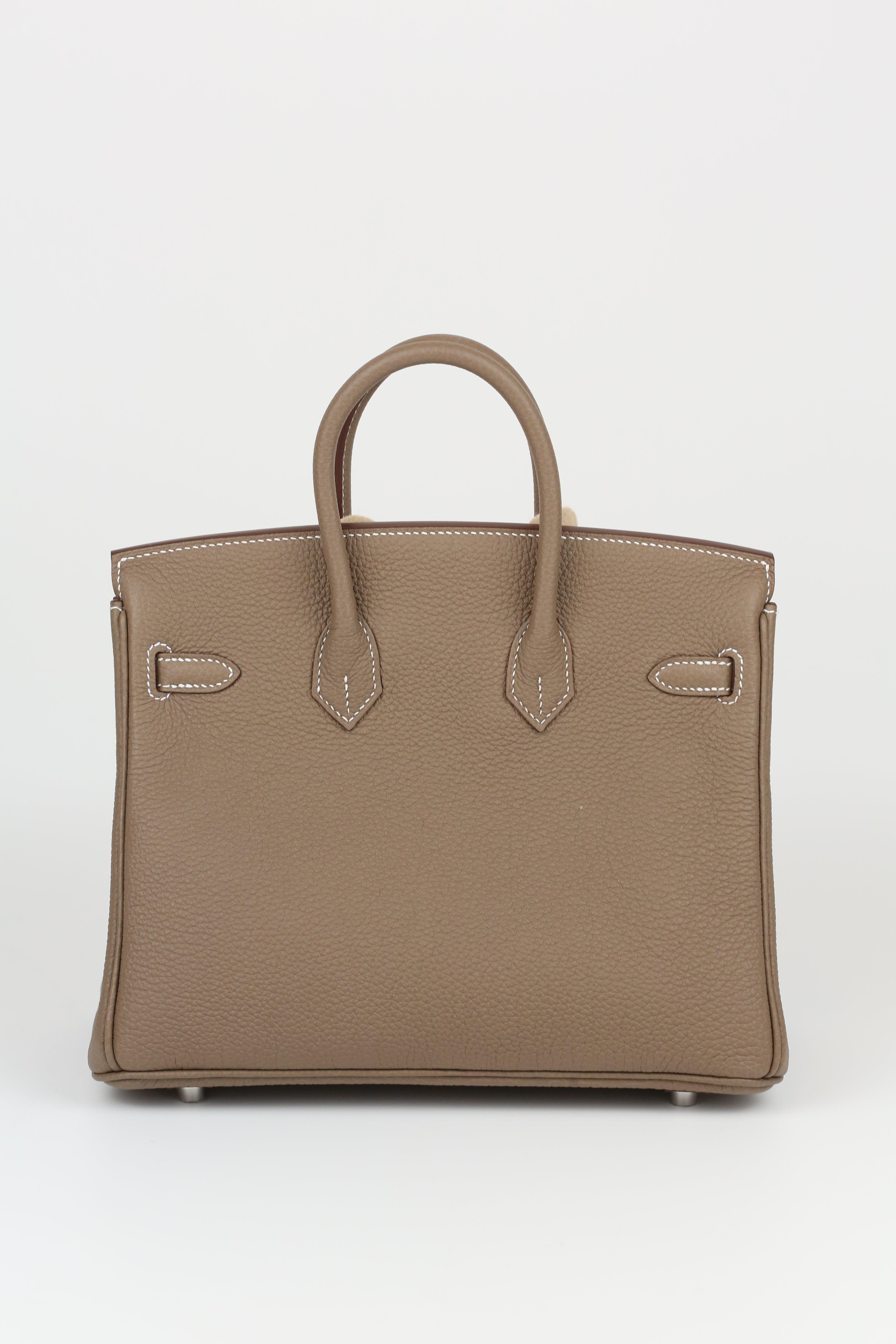 HERMÈS BIRKIN25 ETOUPE SILVER