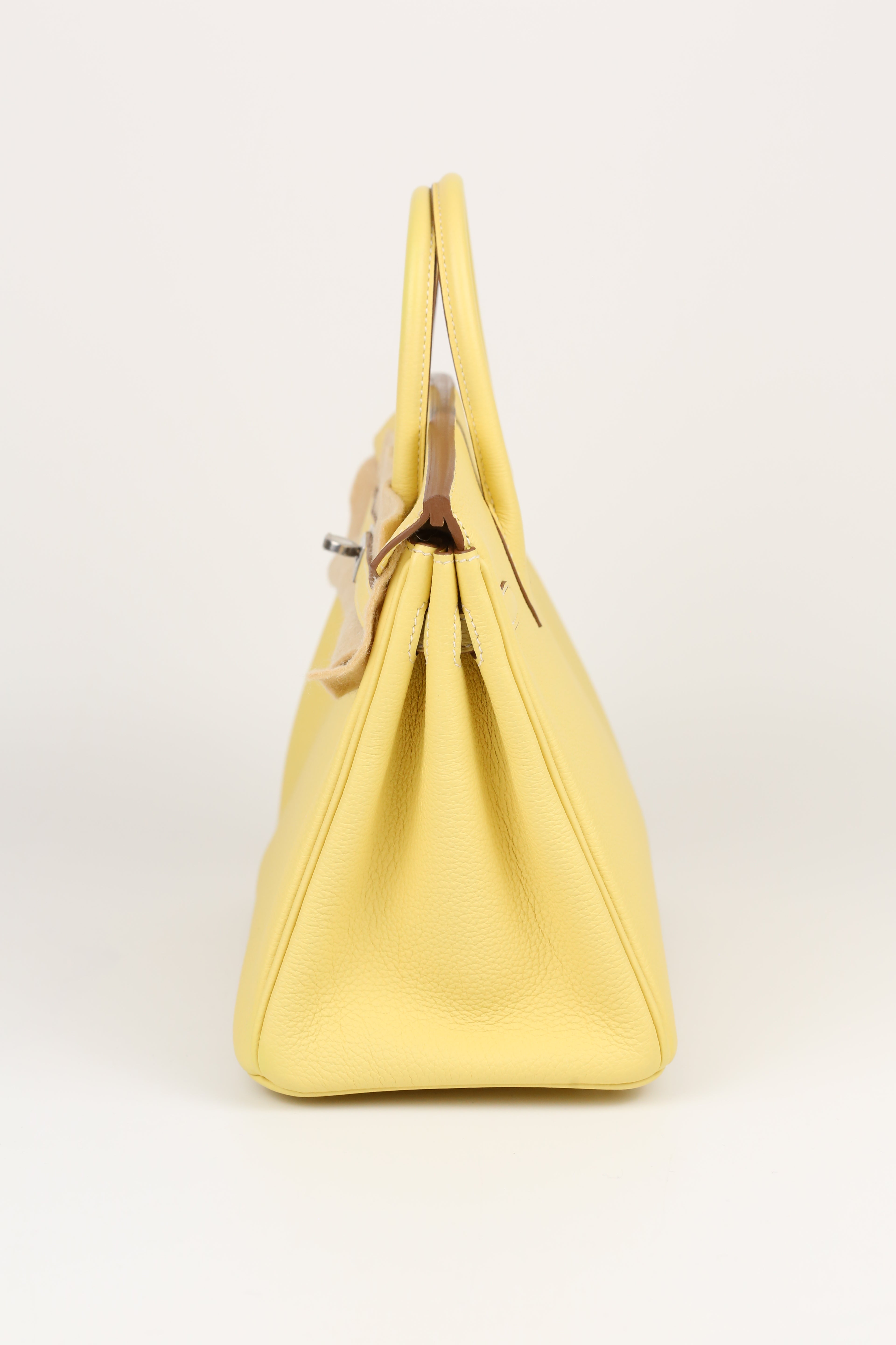 HERMÈS BIRKIN25 JAUNE POUSSIN
