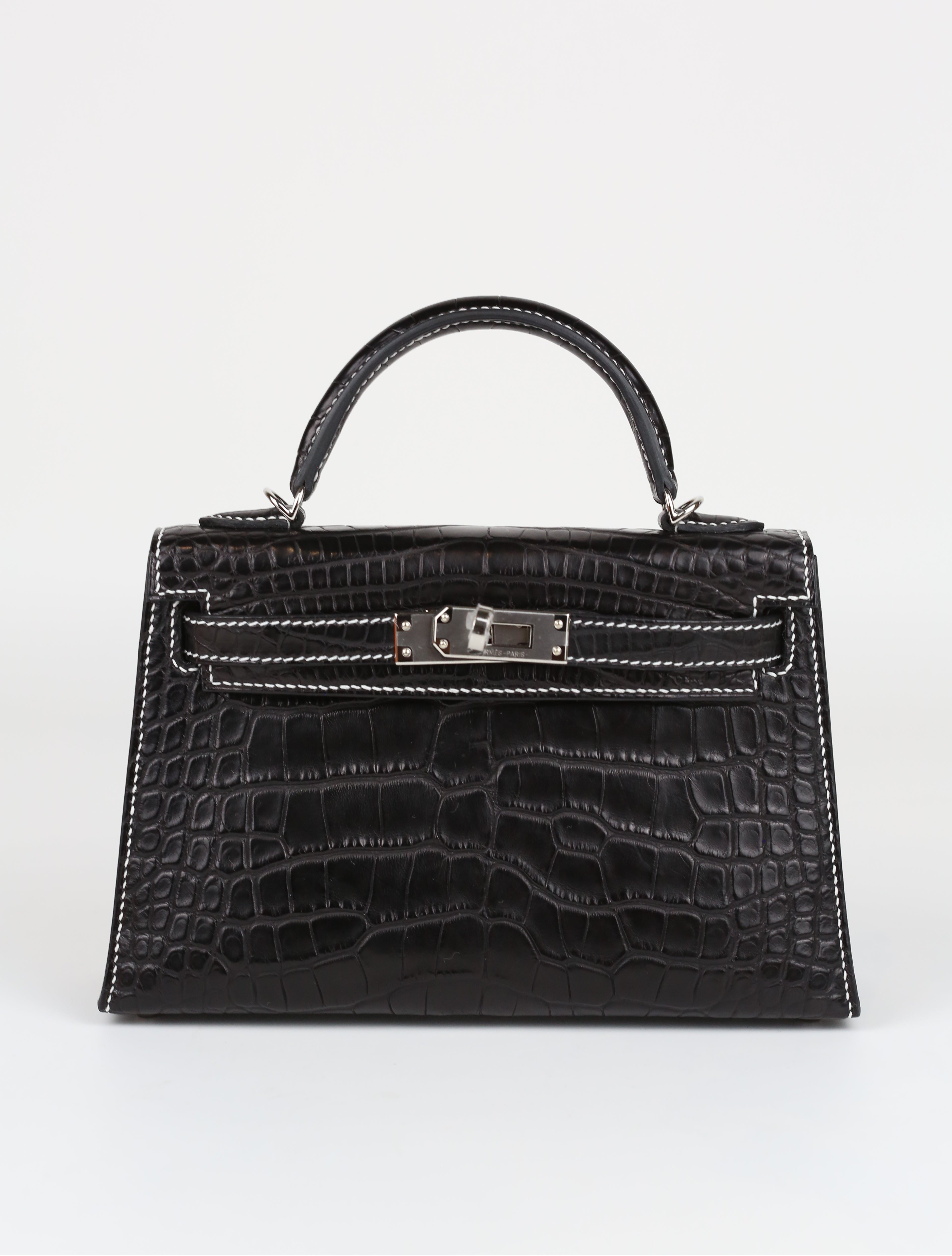 HERMÈS MINI KELLY II MATTE ALLIGATOR