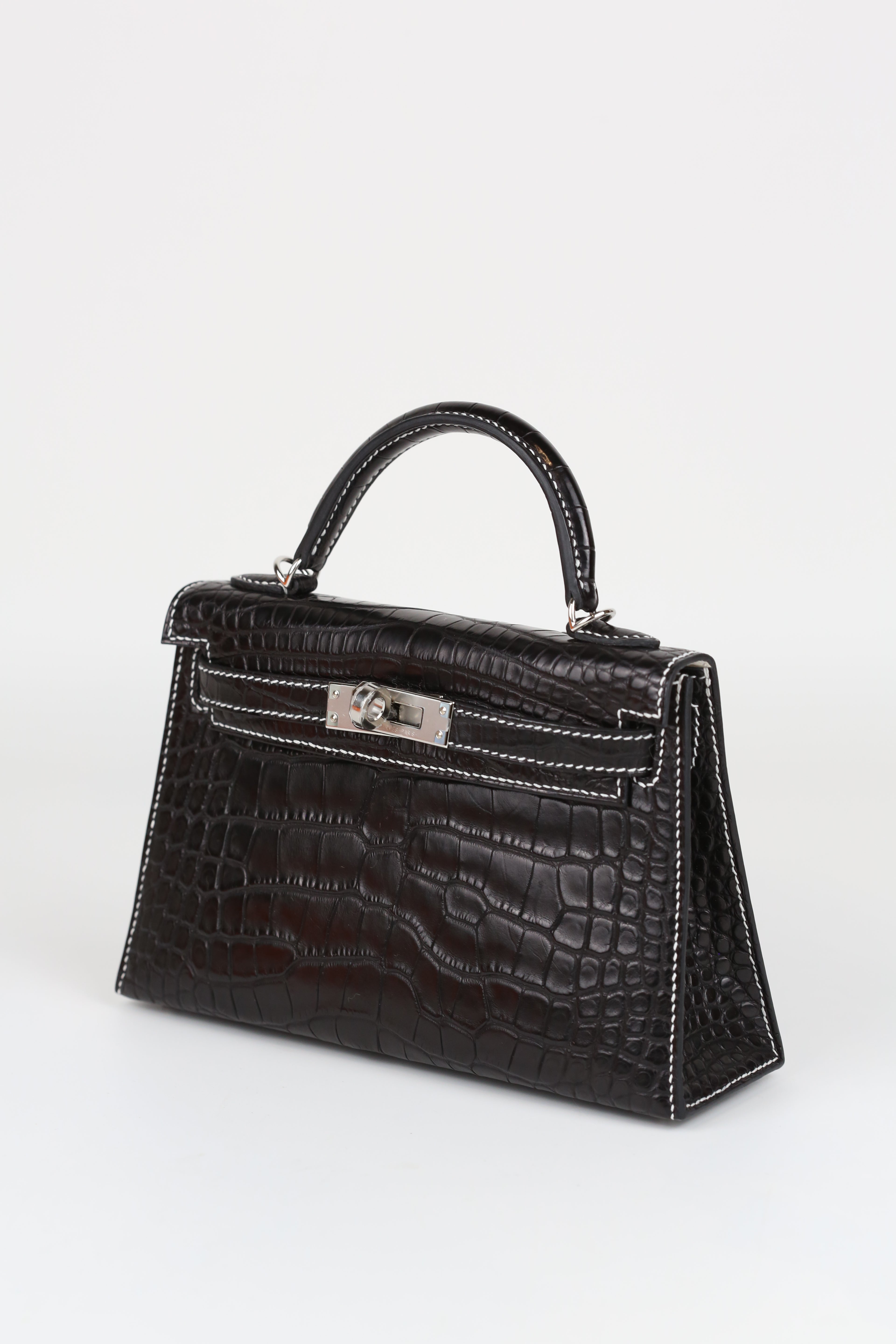 HERMÈS MINI KELLY II MATTE ALLIGATOR