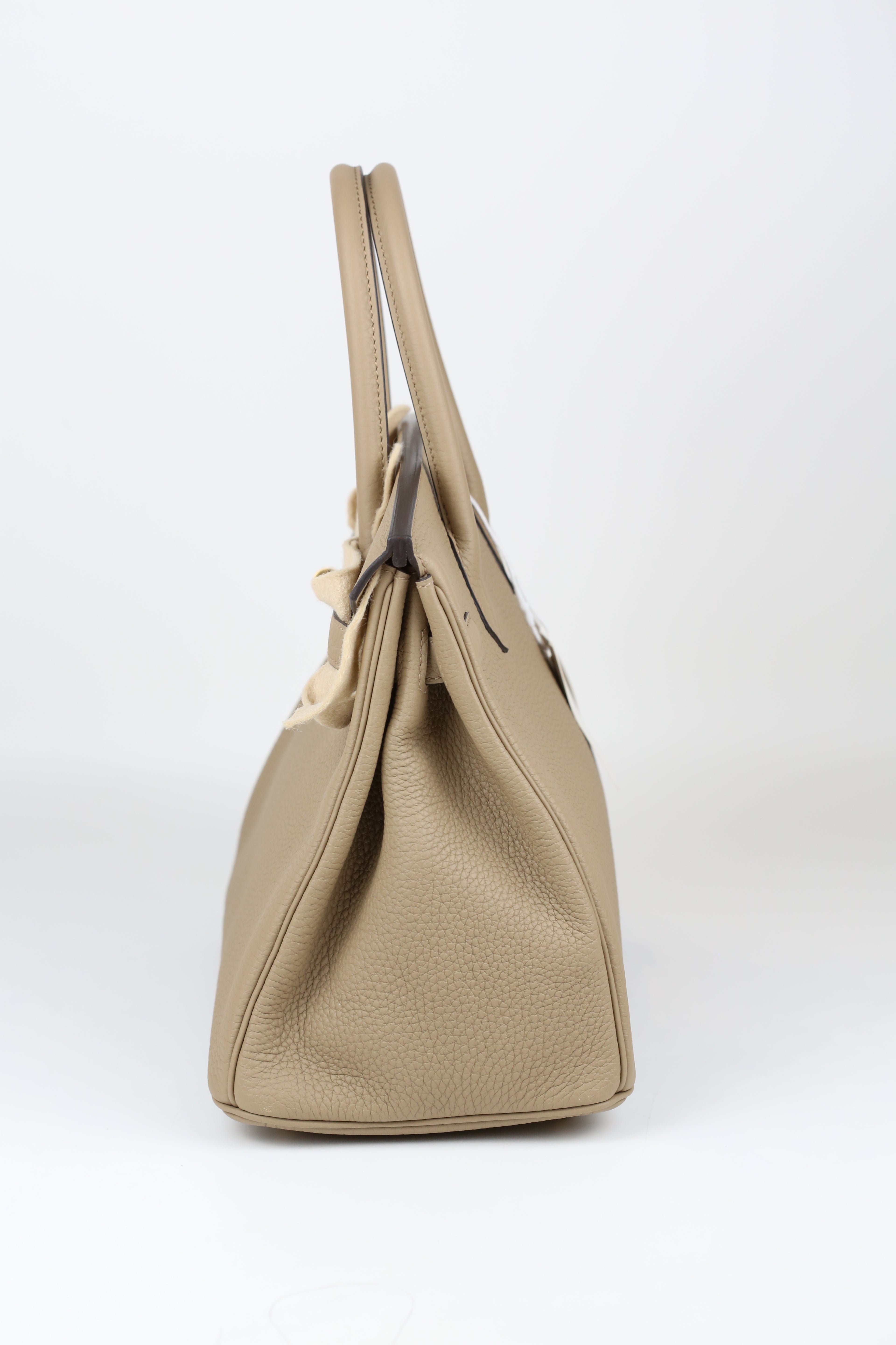 HERMÈS BIRKIN30 BEIGE MARFA TOGO
