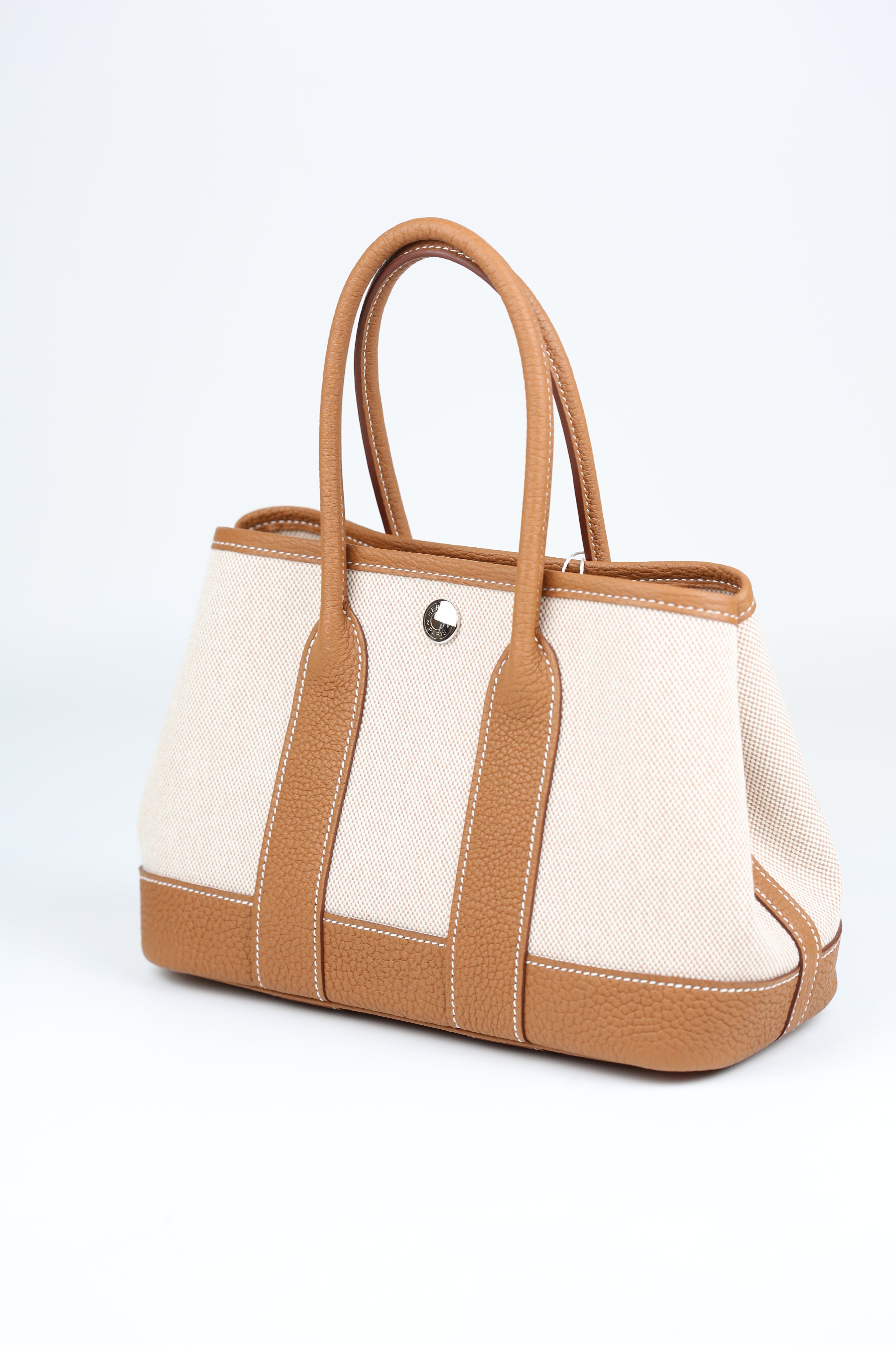 HERMÈS Mini Garden Party Gold