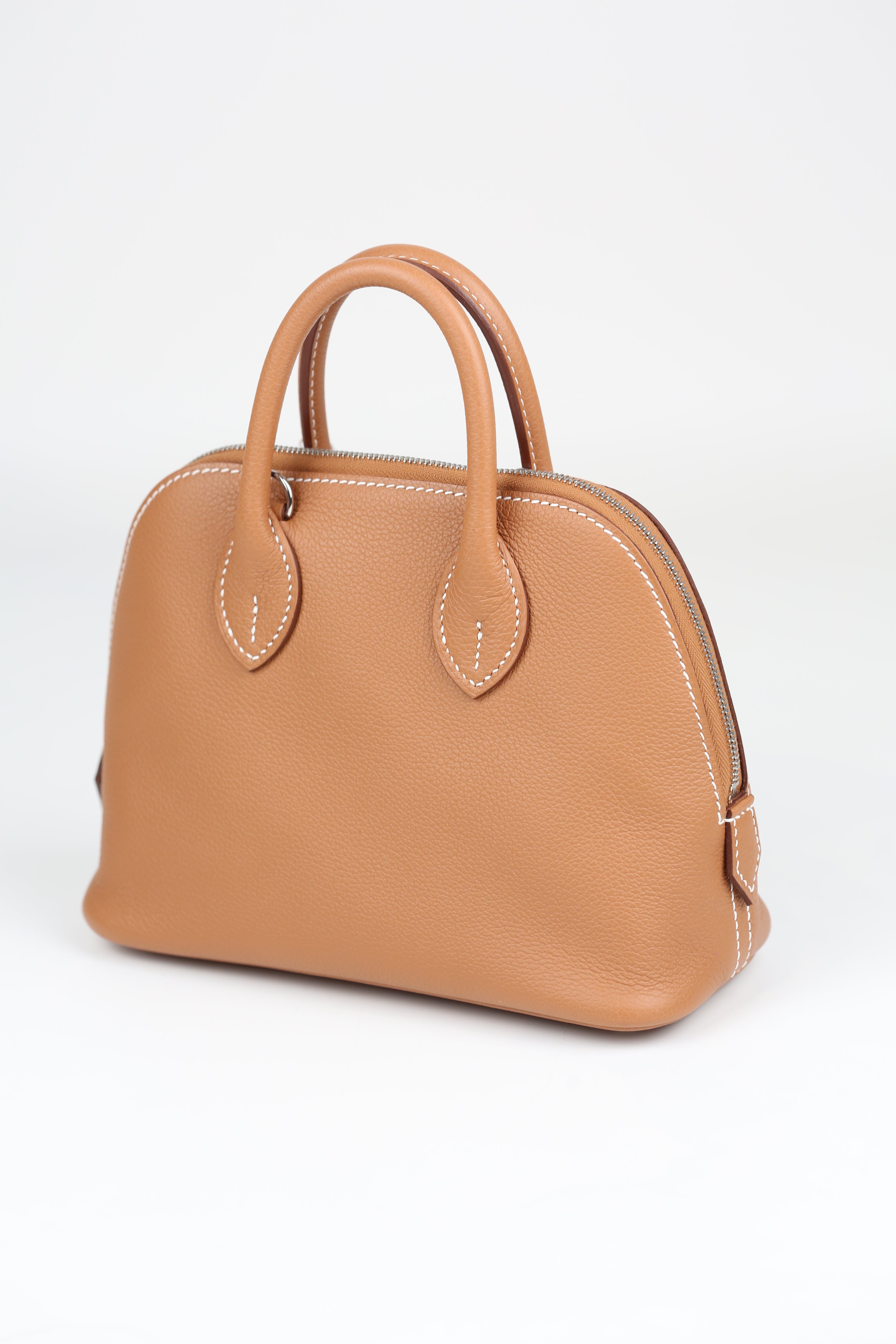 HERMÈS Mini Bolide Gold and Silver