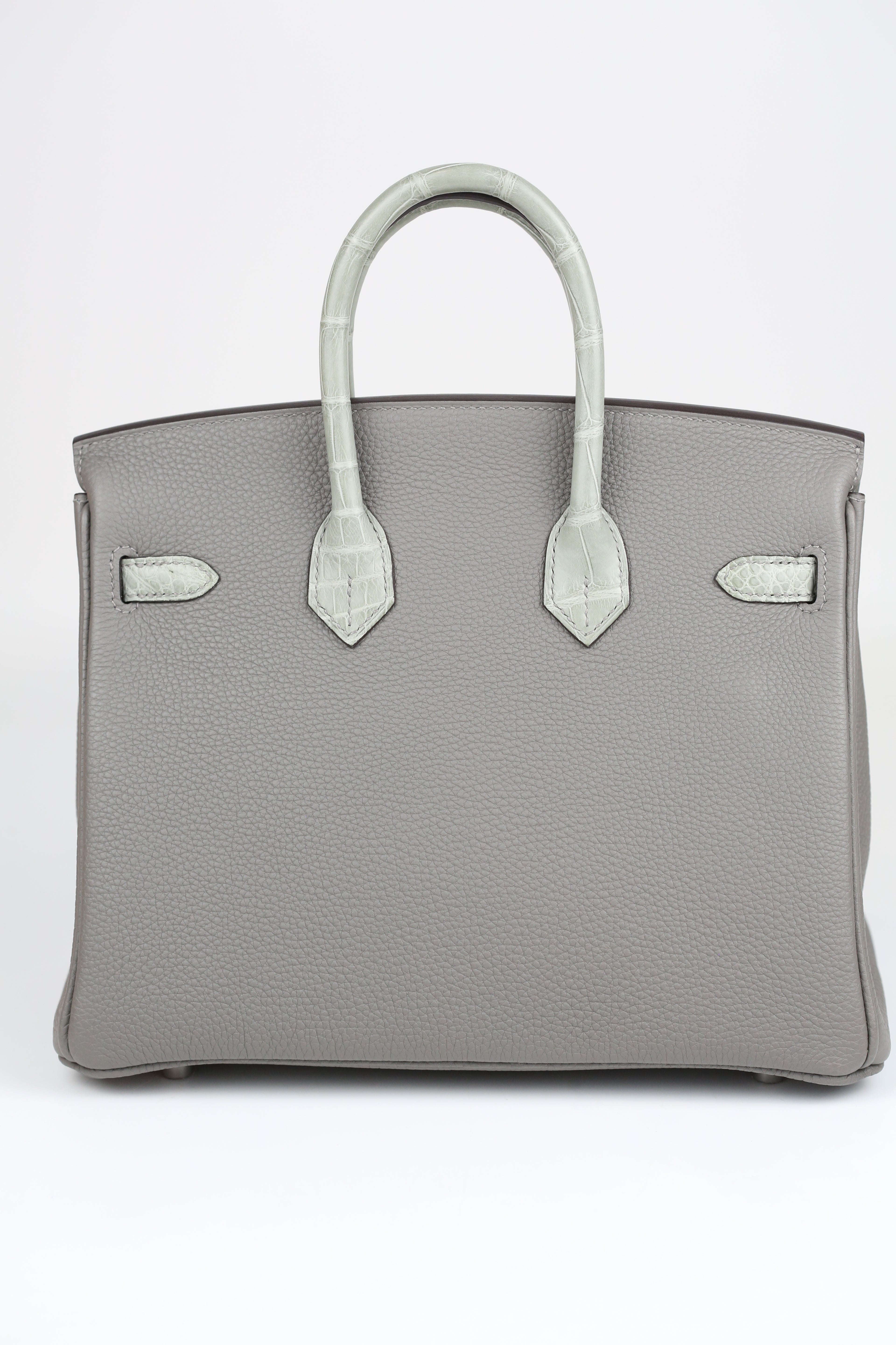 HERMÈS BIRKIN25 TOUCH SILVER