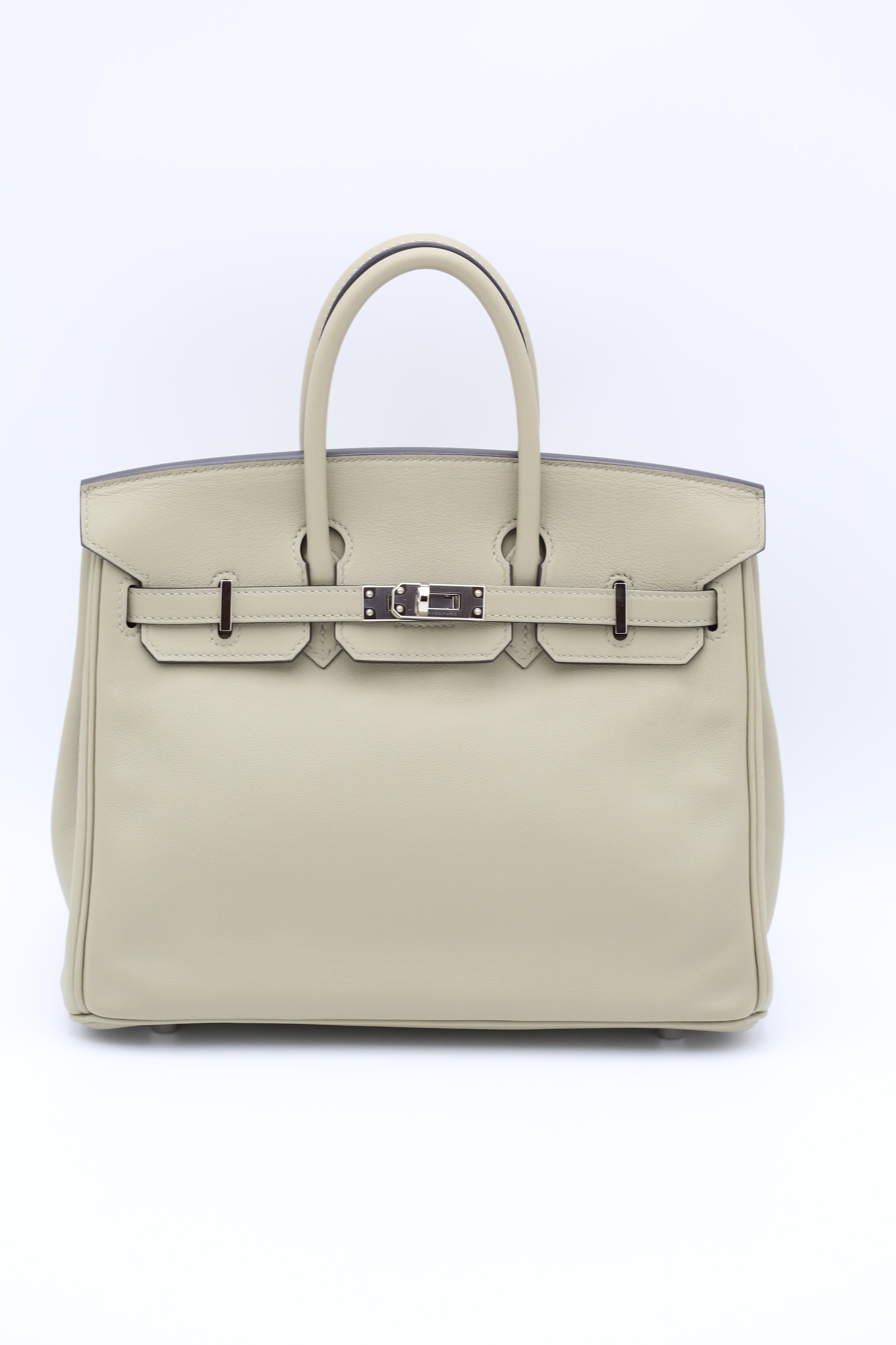 HERMÈS Birkin 25 Sauge swift
