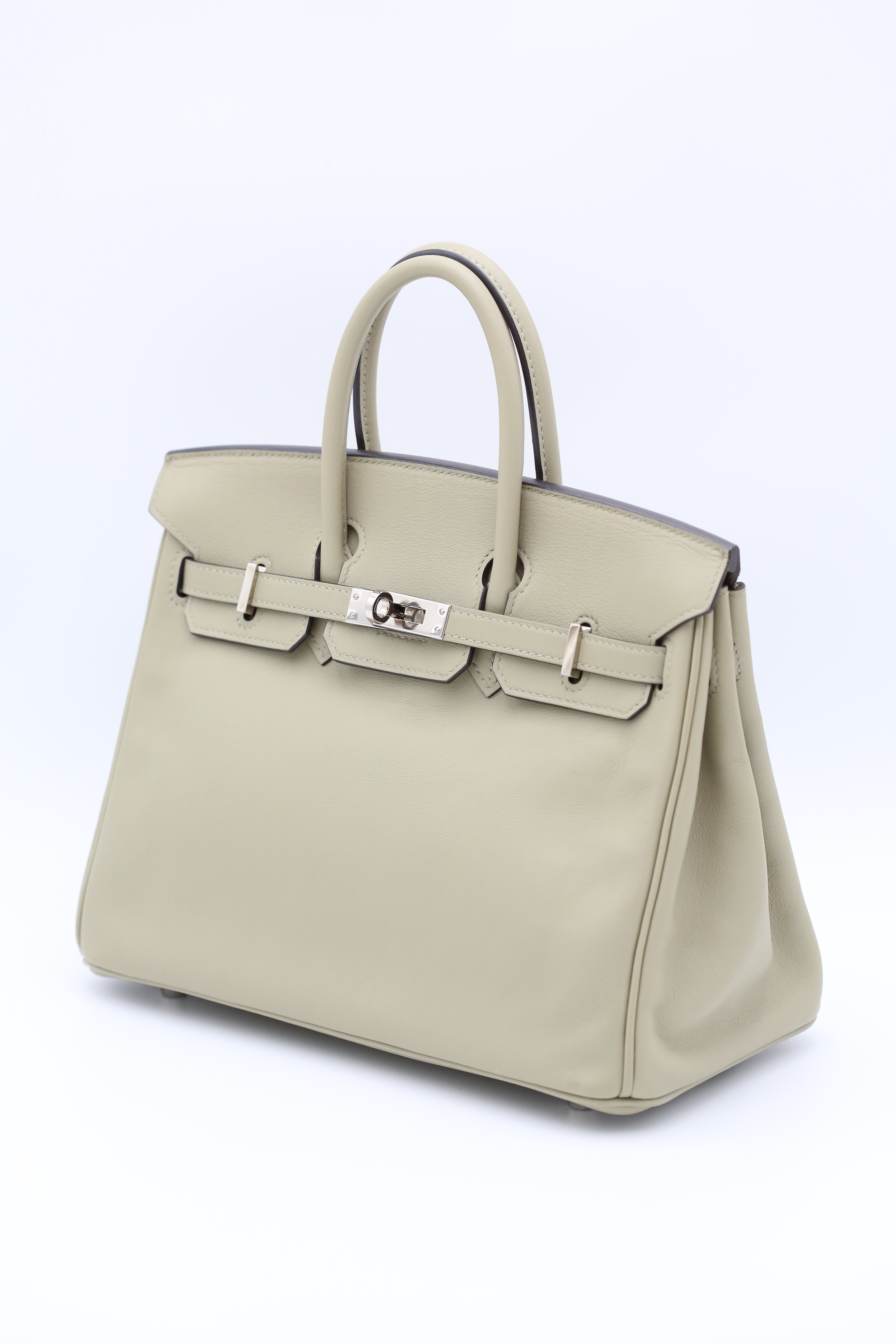 HERMÈS Birkin 25 Sauge swift