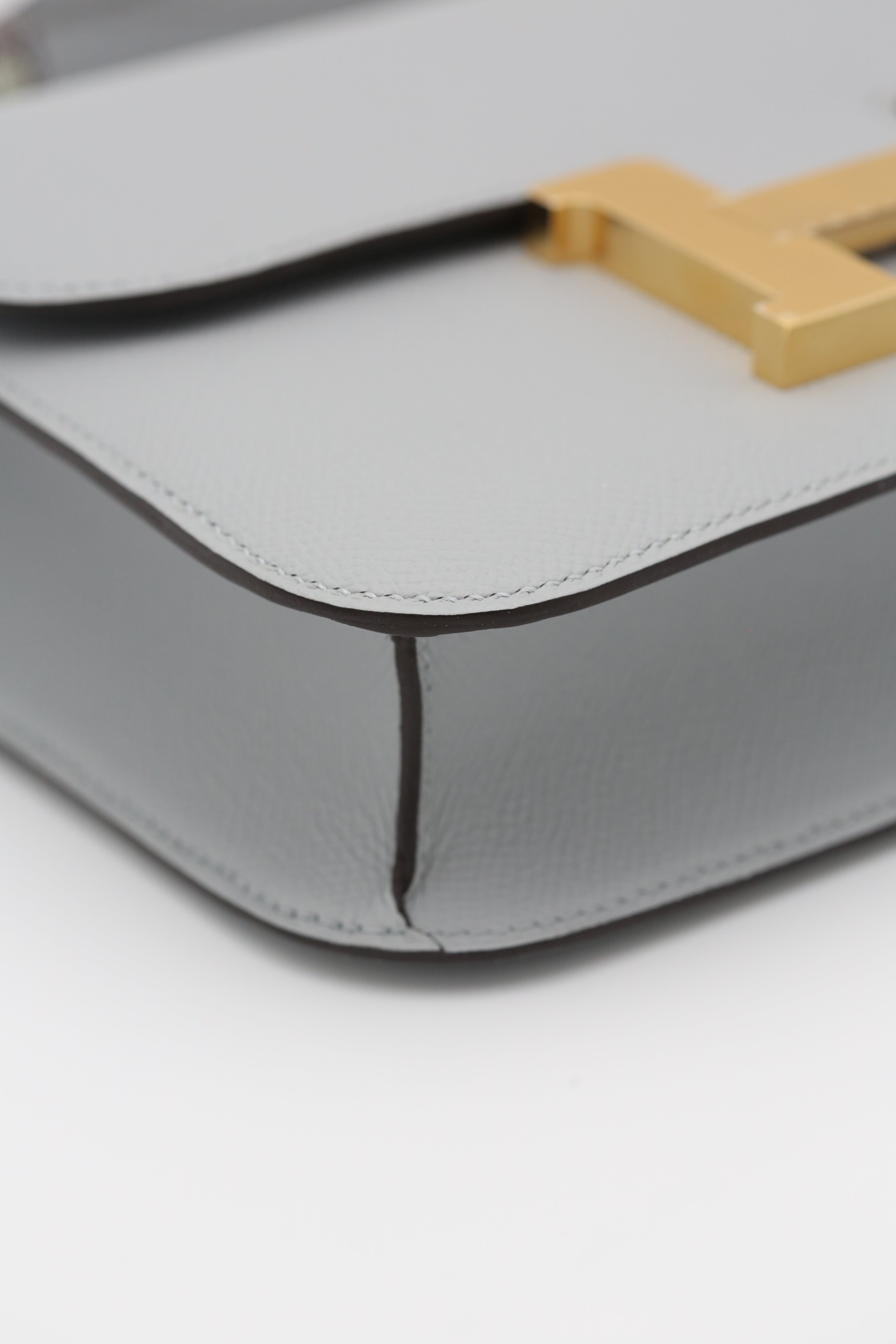 HERMÈS CONSTANCE24 BLUE GLACIER GOLD