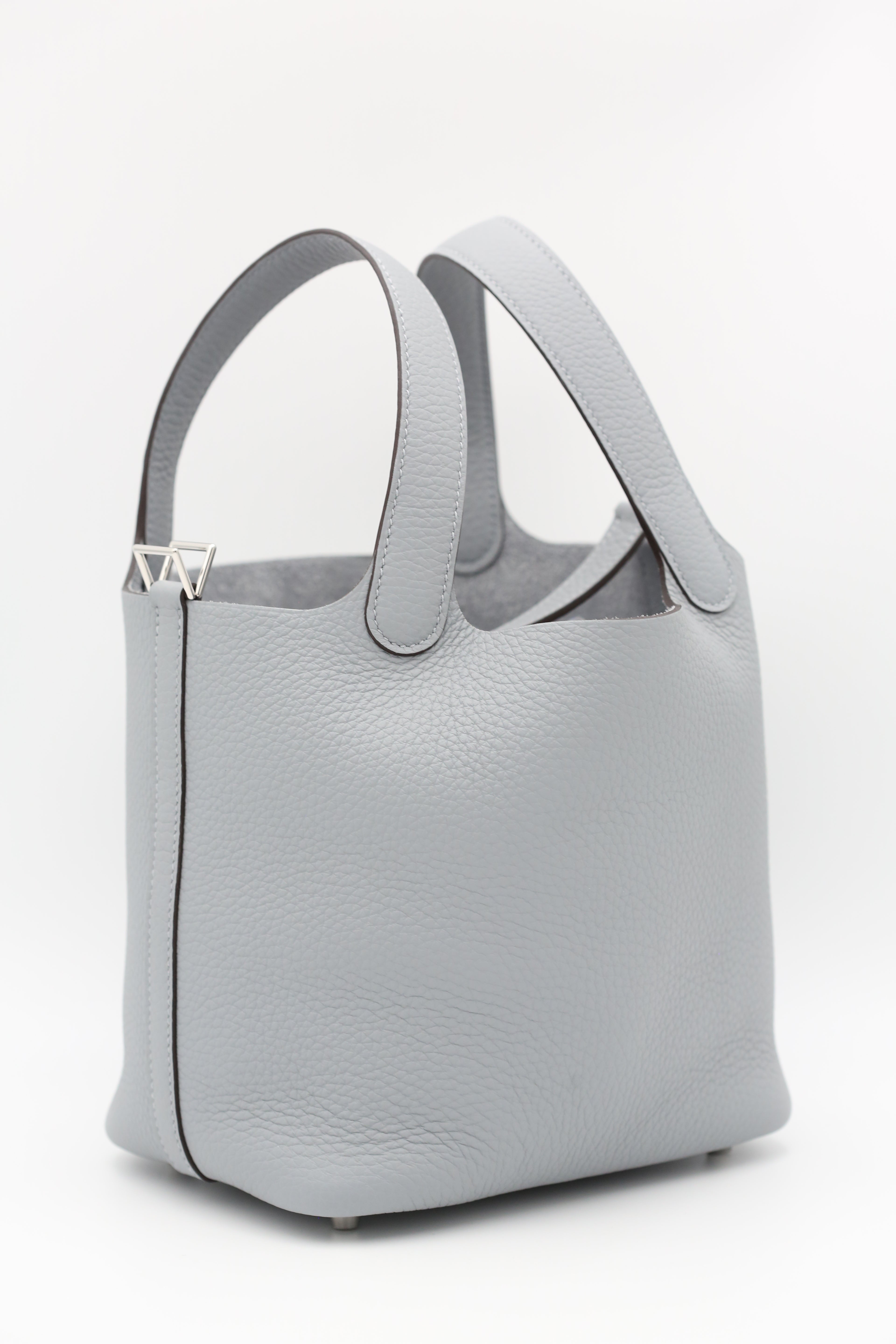 HERMÈS Picotin 18 Gris Pantin Gold